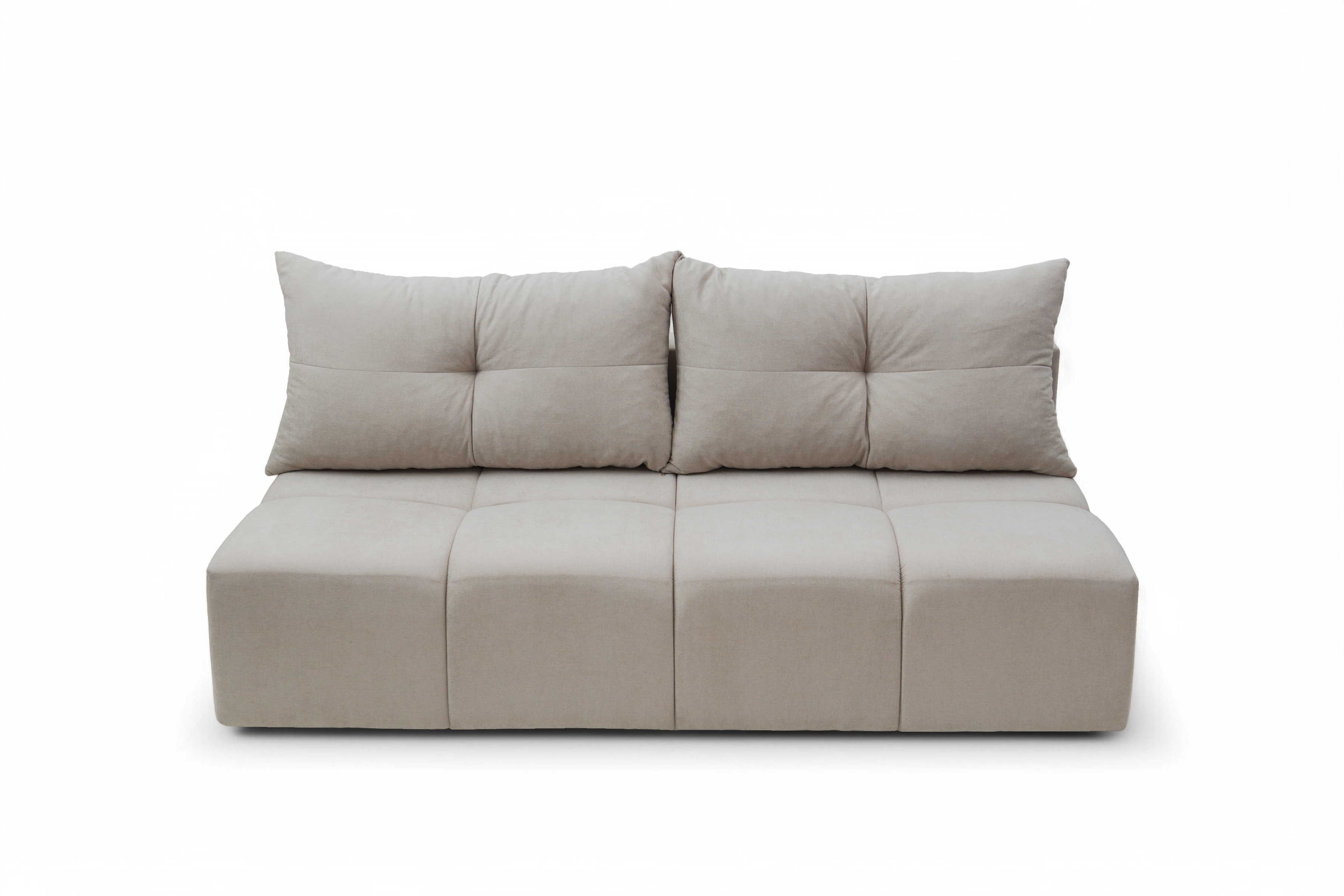 Rozkladacia pohovka Natario s úložným priestorom – béžový šenil Wind 05 Pohovka Natario rozkladana S vnútorným úložným priestorom- béžový šenil Wind 5