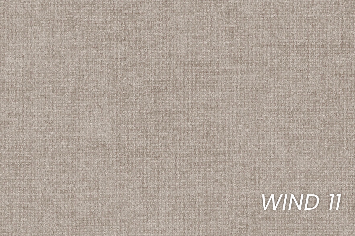 Rozkladacia pohovka Natario s úložným priestorom – tmavobéžový šenil Wind 11 Pohovka Natario rozkladana S vnútorným úložným priestorom- tmavý béžový šenil Wind 11