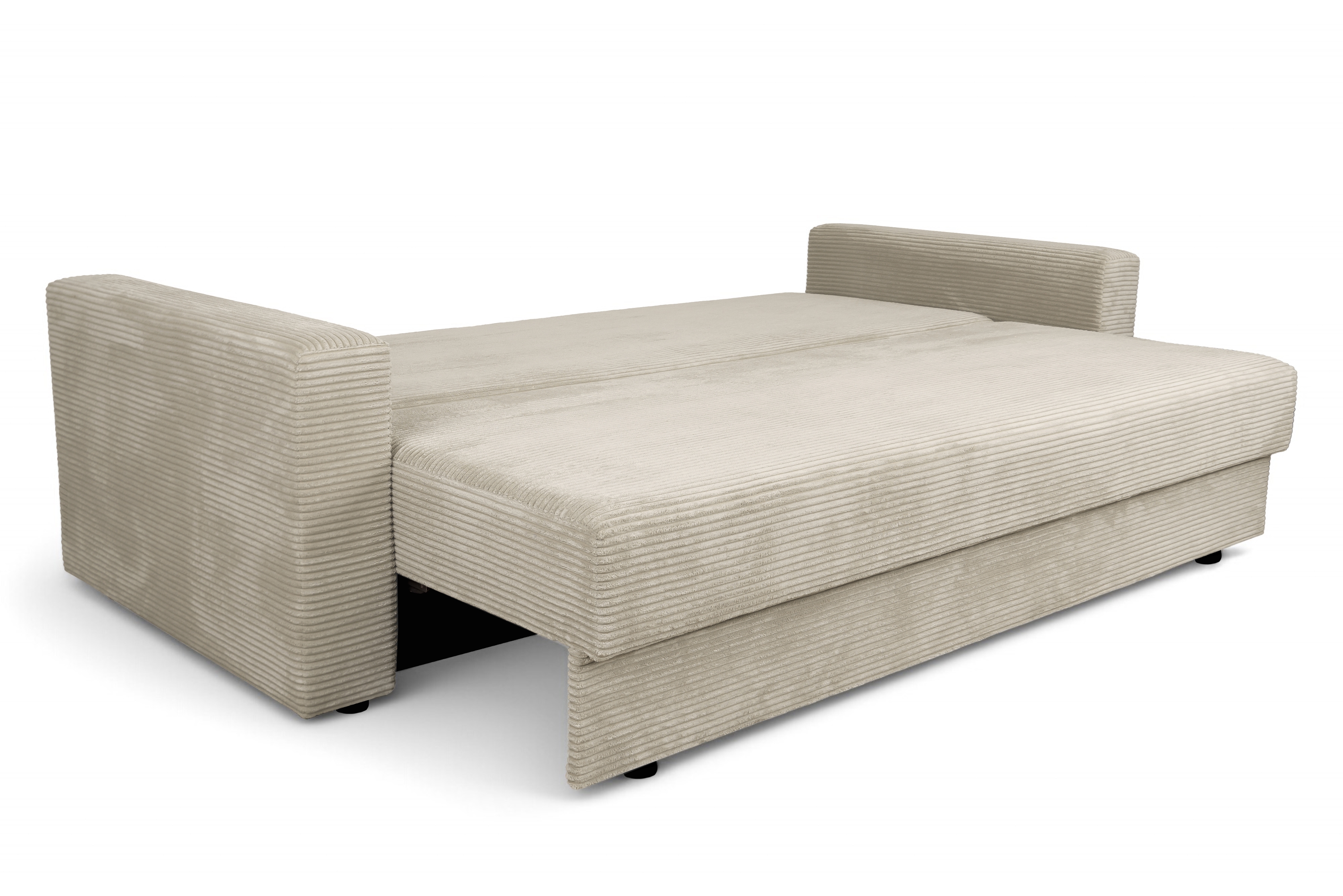 Rozkladacia pohovka Bizon - krémový menčester Lincoln 03 Pohovka rozkladana do obývacej izby Bizon - Krémový MENČESTER Lincoln 03 