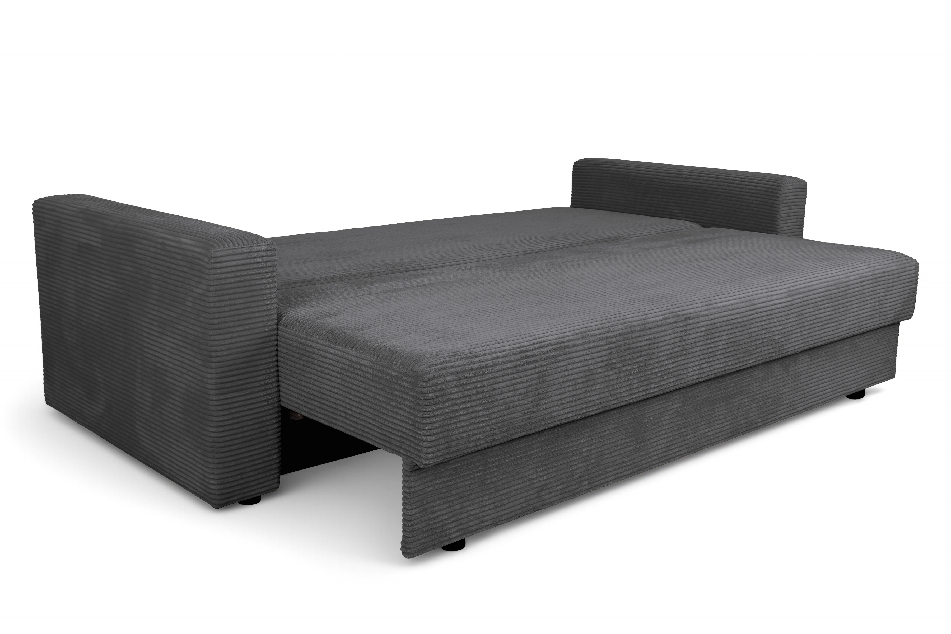 Rozkladacia pohovka Bizon - sivý menčester Lincoln 90 Pohovka rozkladana do obývacej izby Bizon - šedý MENČESTER Lincoln 90