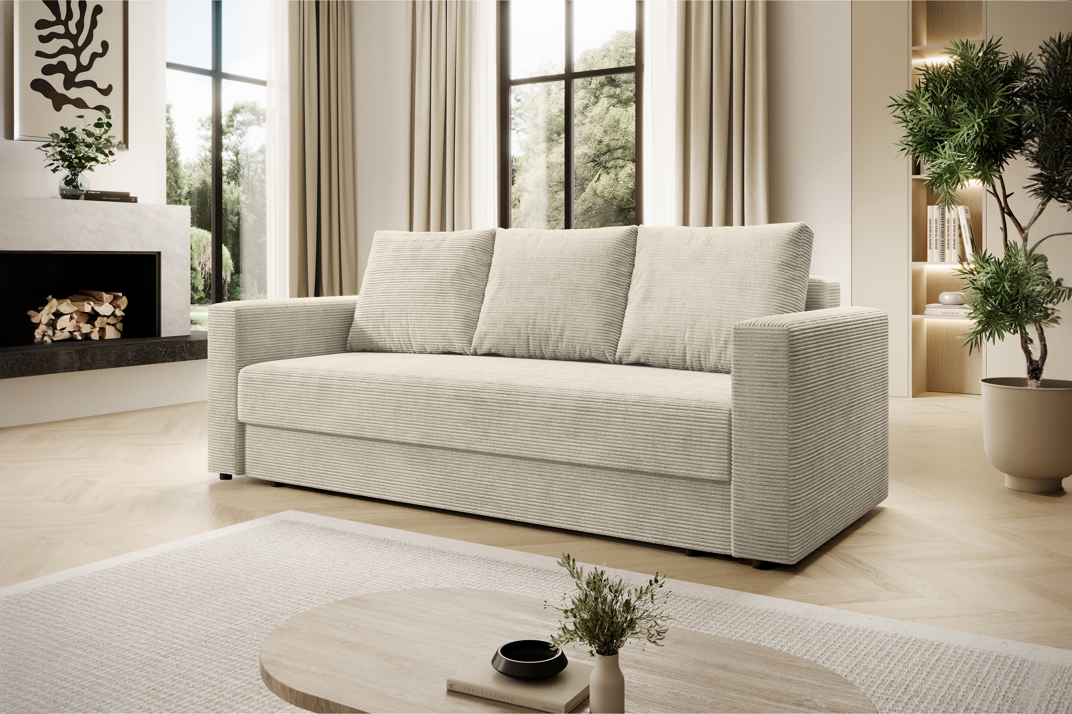 Rozkládací pohovka Bizon Pohovka rozkladana pro obývacího pokoje Bizon