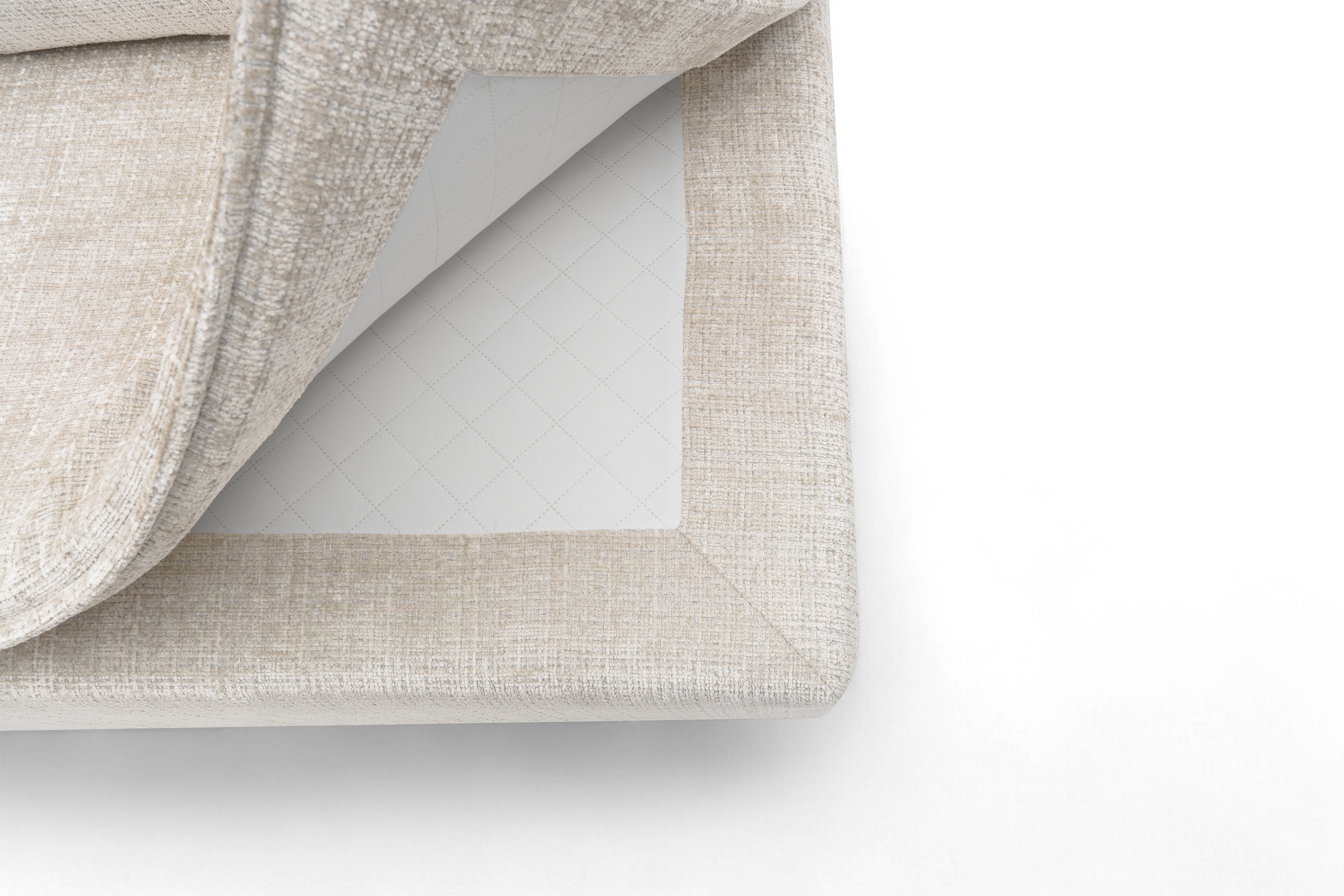 Rozkladacia pohovka Firioza - béžová žinylka Cremona 02 Pohovka rozkladana Firioza S vnútorným úložným priestorom- béžový šenil Cremona 02