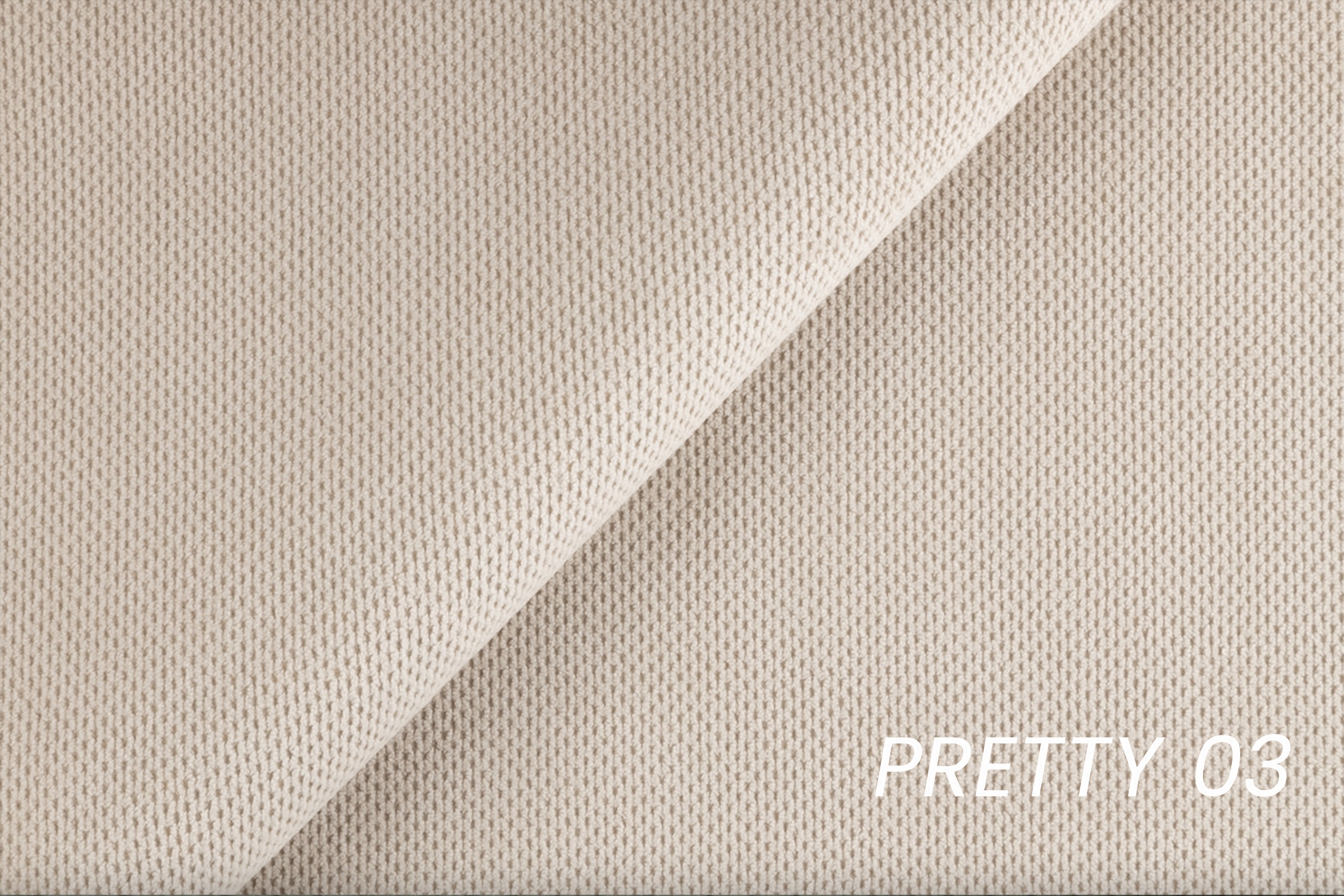 Rozkládací pohovka Fitelia s úložným prostorem - světle béžový samet Pretty 03 / nožky buk Pohovka rozkladana Fitelia s úložným prostorem- světlý béžová plusz Pretty 03 / buk 