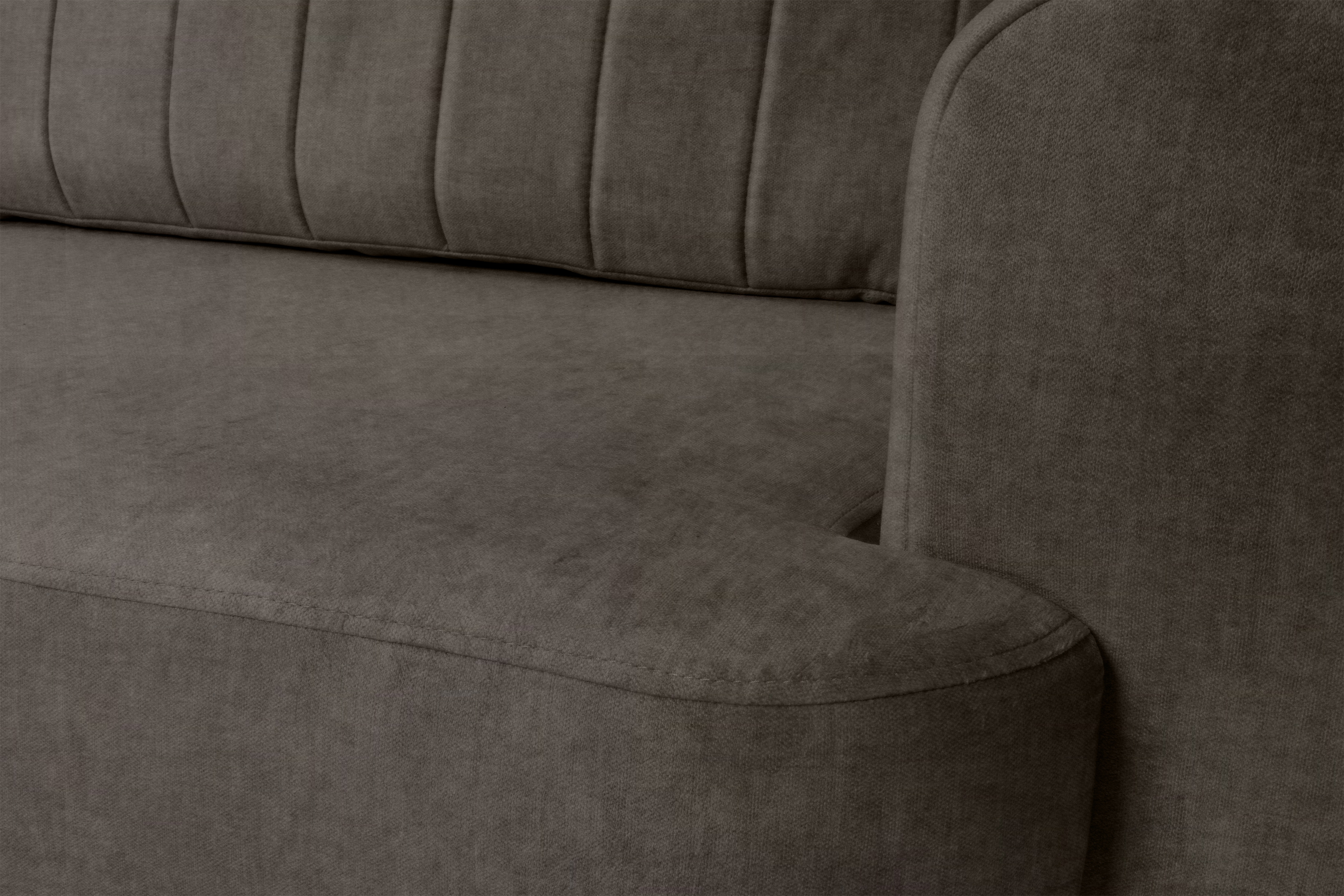 Rozkladacia pohovka Luzano - hnedý menčester hydrofóbny Zetta 293 Pohovka rozkladana Luzano - Hnedý wewet hydrofobowy Zetta 293