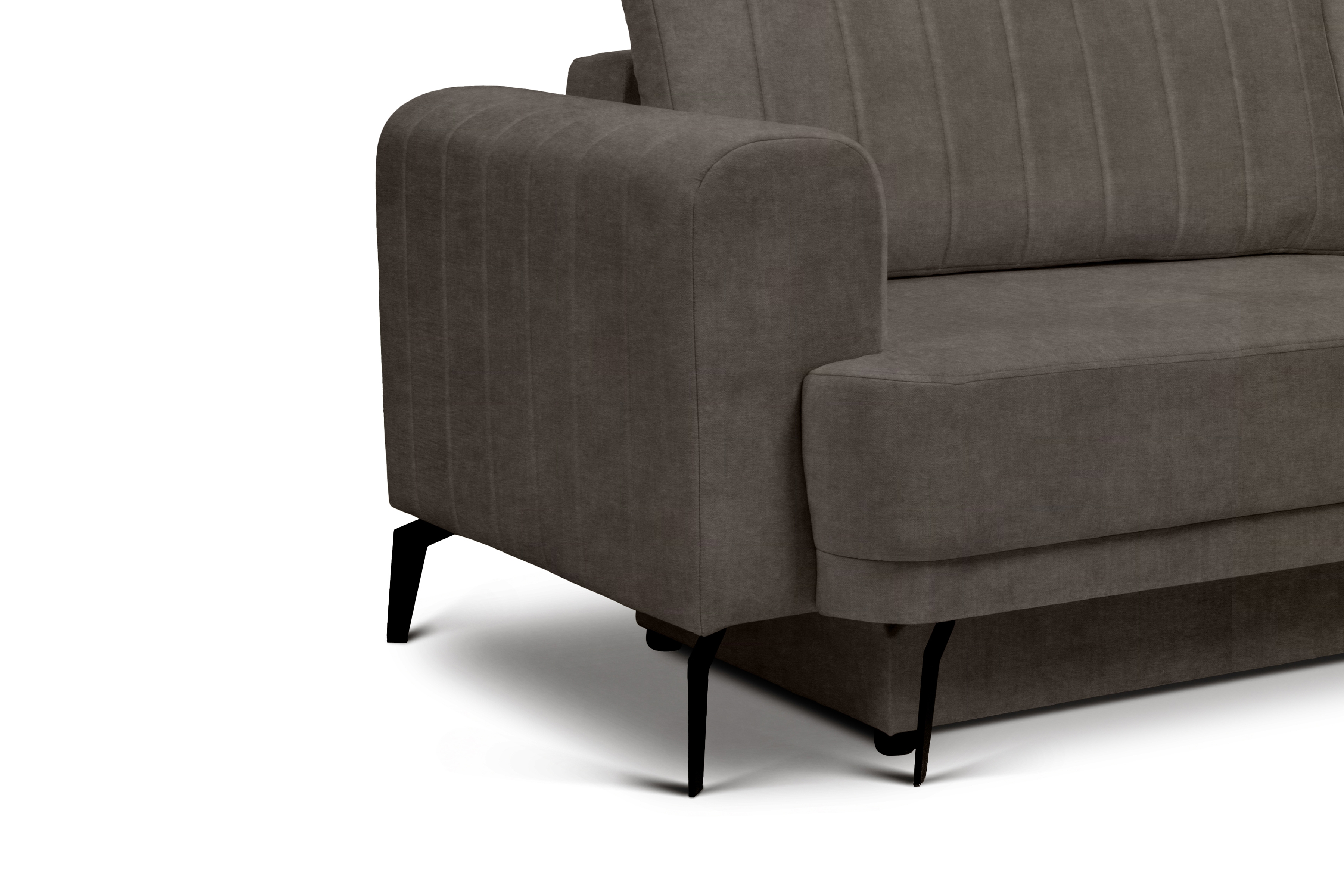 Rozkladacia pohovka Luzano - hnedý menčester hydrofóbny Zetta 293 Pohovka rozkladana Luzano - Hnedý wewet hydrofobowy Zetta 293