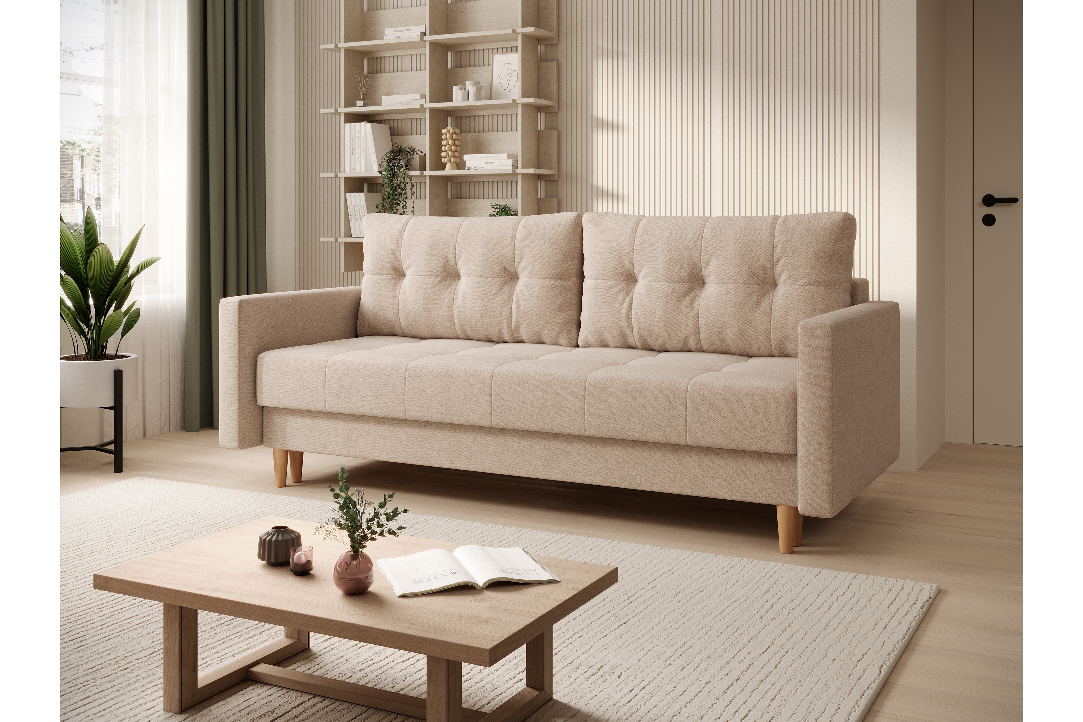 Rozkladacia pohovka Romano 3 -miestna - 212 cm Pohovka rozkladana trojmiestna Romano