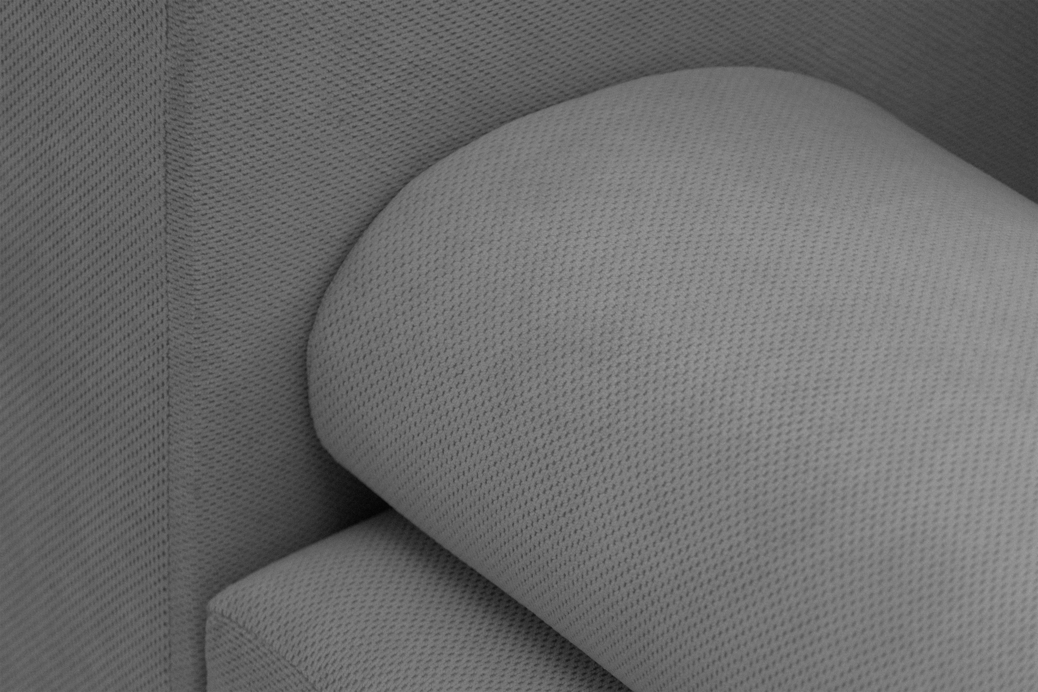 Rozkladacia pohovka Morena s úložným priestorom – sivý hydrofóbny plyš Pretty 17 Pohovka rozkladana s úložným priestorom Morena - šedý plusz hydrofobowy Pretty 17