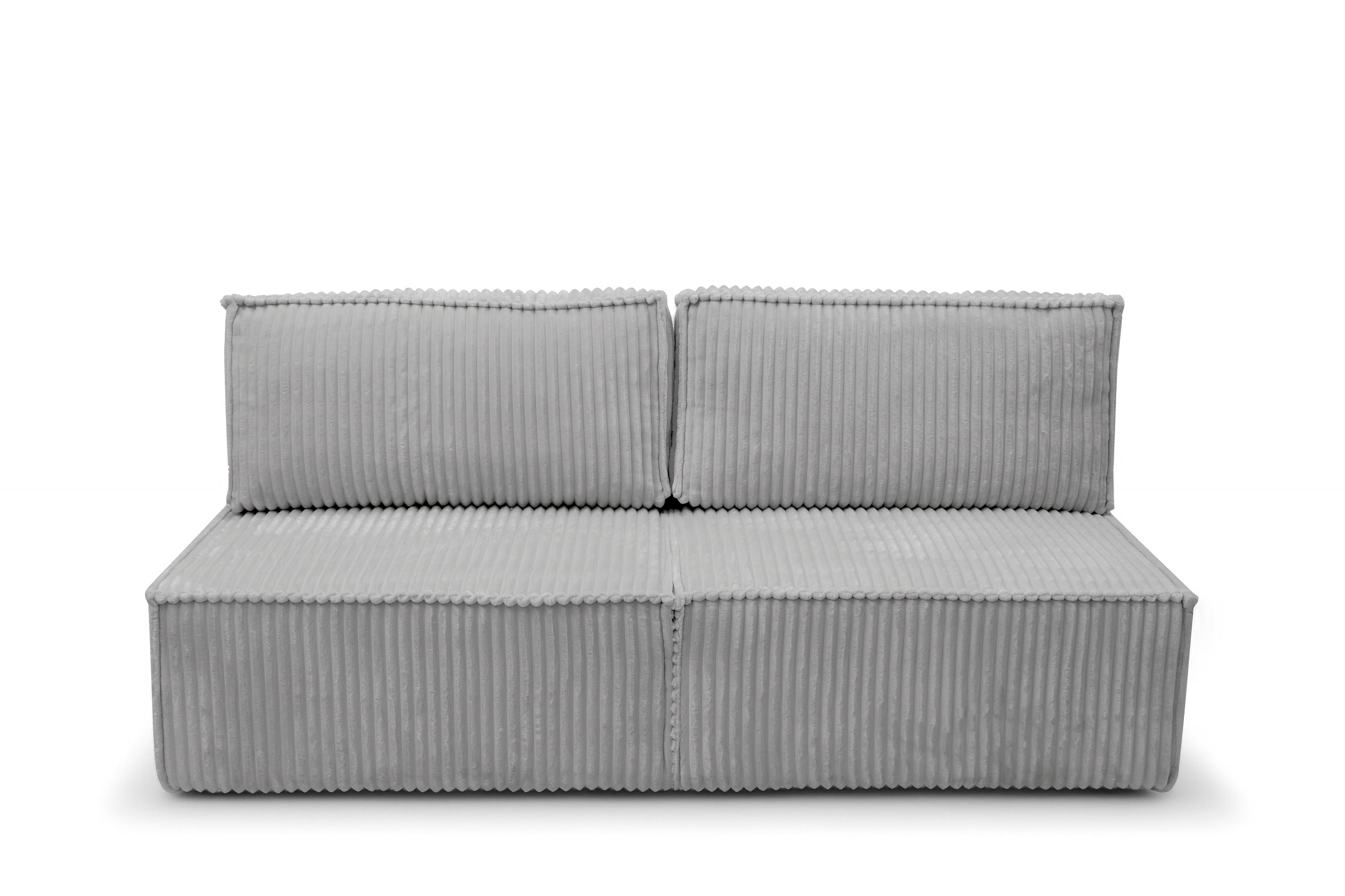 Pohovka Solvero s funkciou spania - sivý plyš Tilia 86 Pohovka Solvero s funkciou spánku - šedý plusz Tilia 86