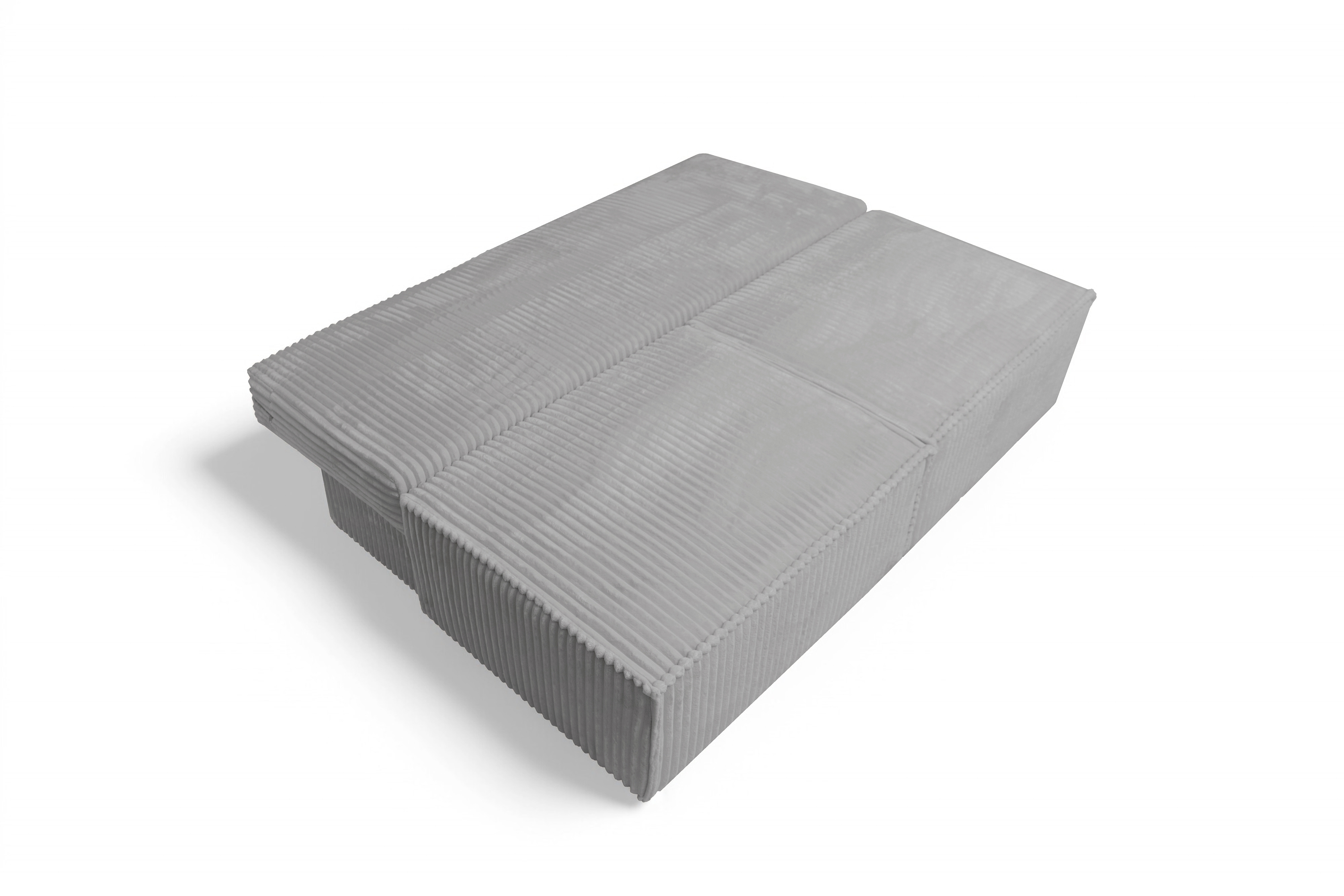 Pohovka Solvero s funkciou spania - sivý plyš Tilia 86 Pohovka Solvero s funkciou spánku - šedý plusz Tilia 86