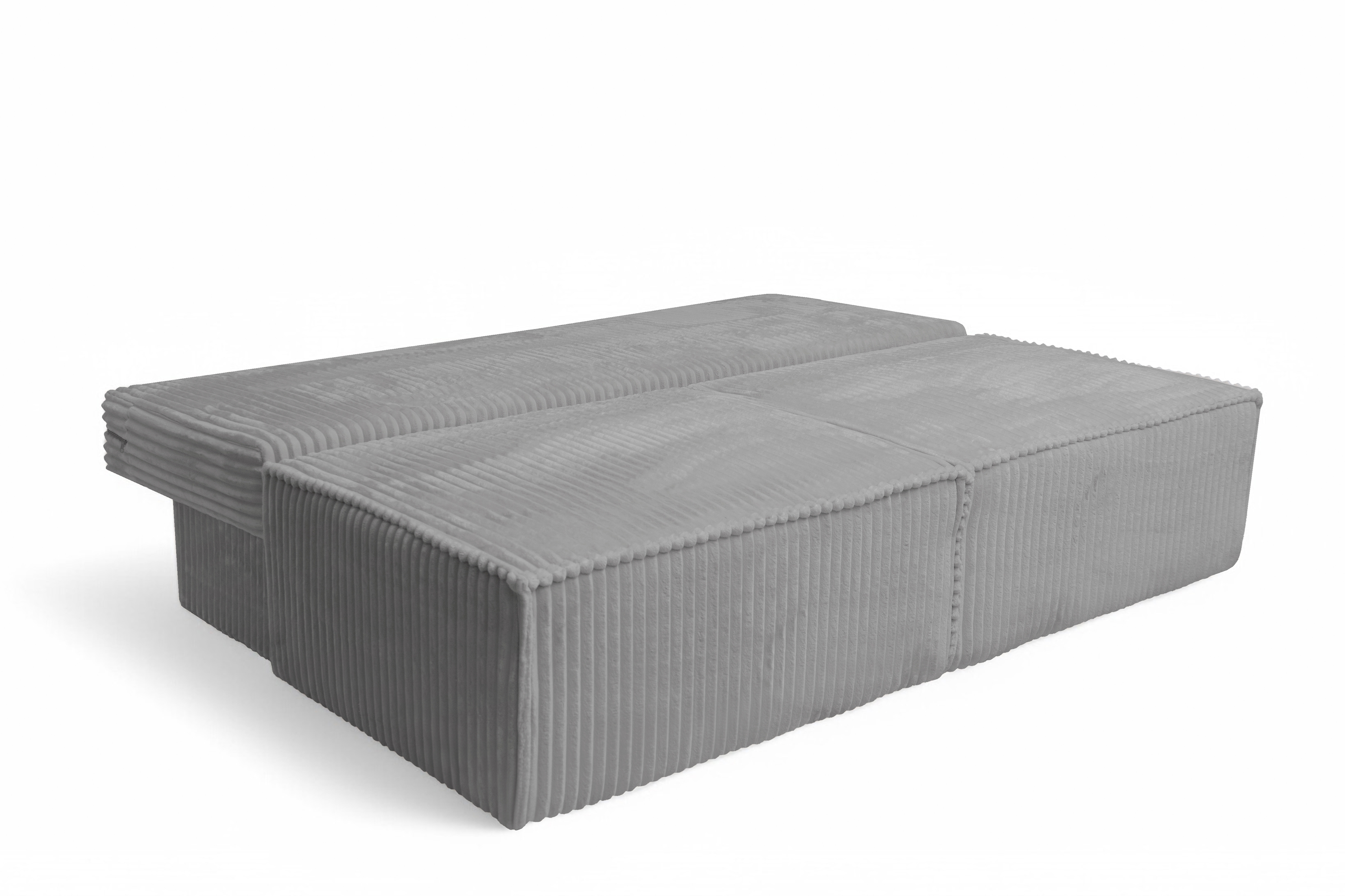 Pohovka Solvero s funkciou spania - sivý plyš Tilia 86 Pohovka Solvero s funkciou spánku - šedý plusz Tilia 86