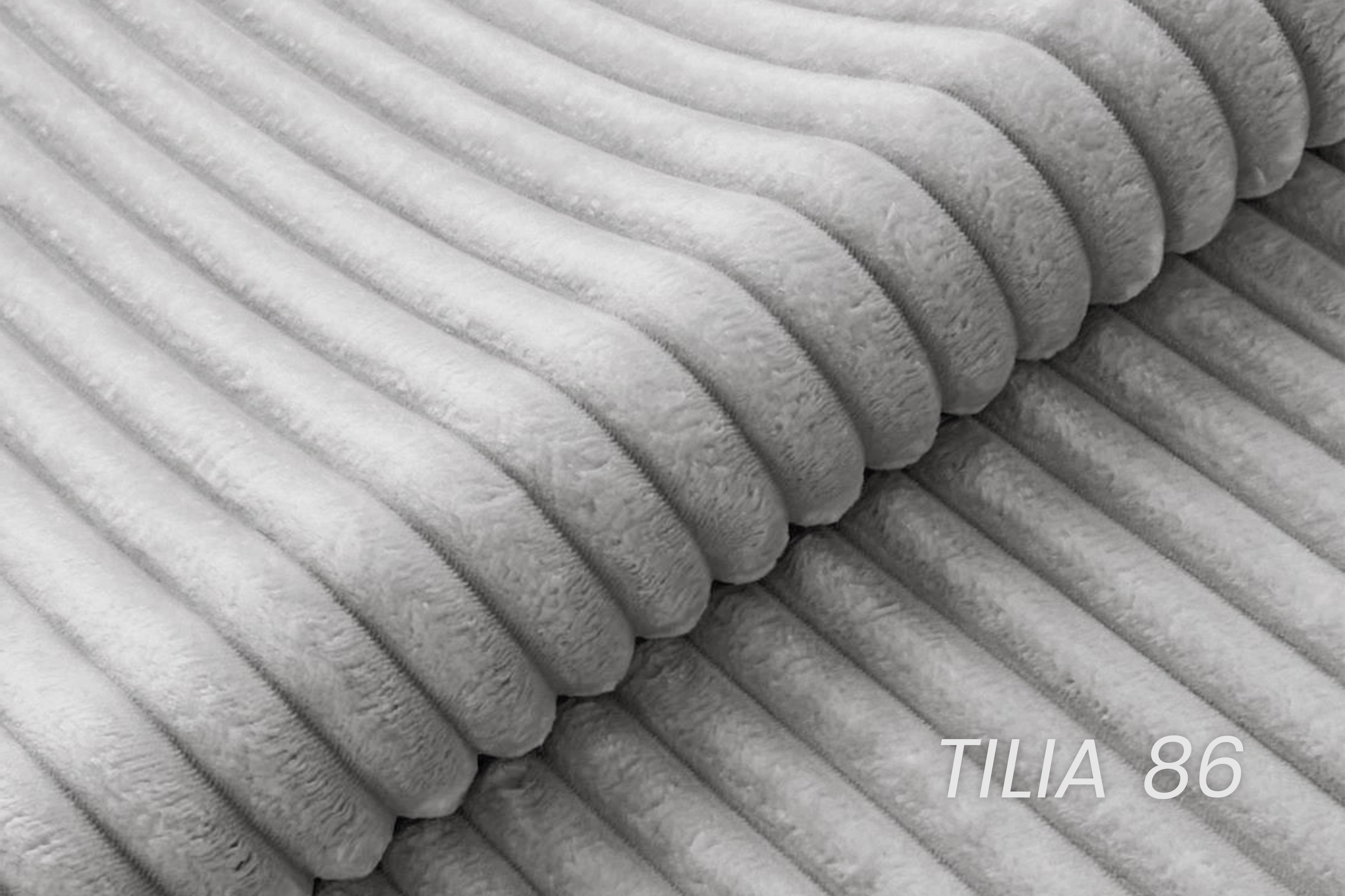 Pohovka Solvero s funkciou spania - sivý plyš Tilia 86 Pohovka Solvero s funkciou spánku - šedý plusz Tilia 86