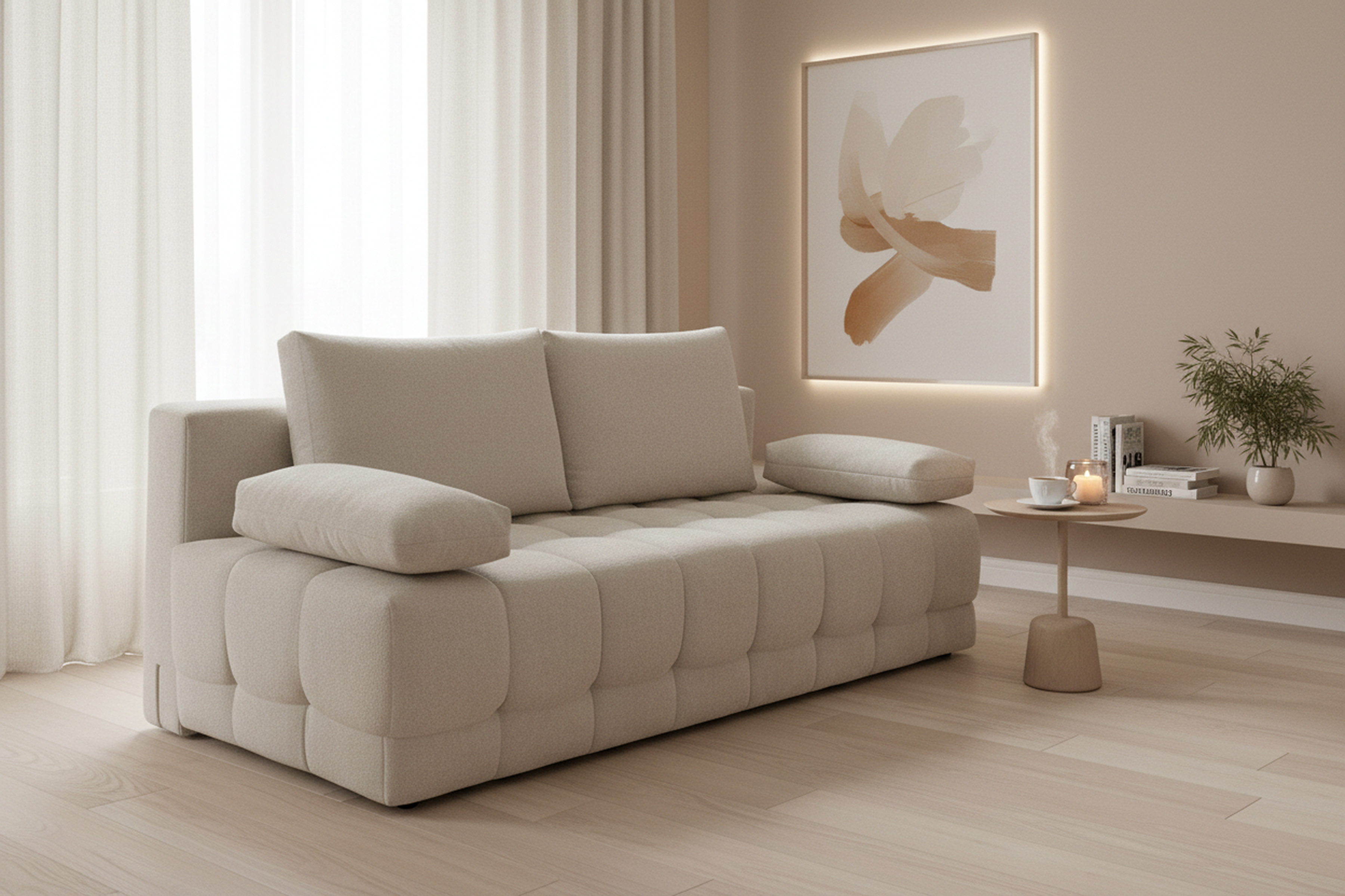 Rozkládací pohovka Tuko s úložným prostorem Pohovka Tuko rozkladana s úložným prostorem