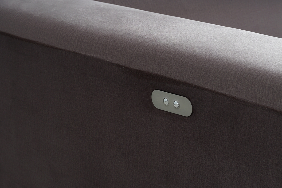 Rozkládací pohovka TA BA s elektrickým otevíráním – vícebarevná látka Hug Me 23 / Jungle 32 / Botanical 54 Pohovka s elektricky výsuvným sedákem Tiga Bigsofa 