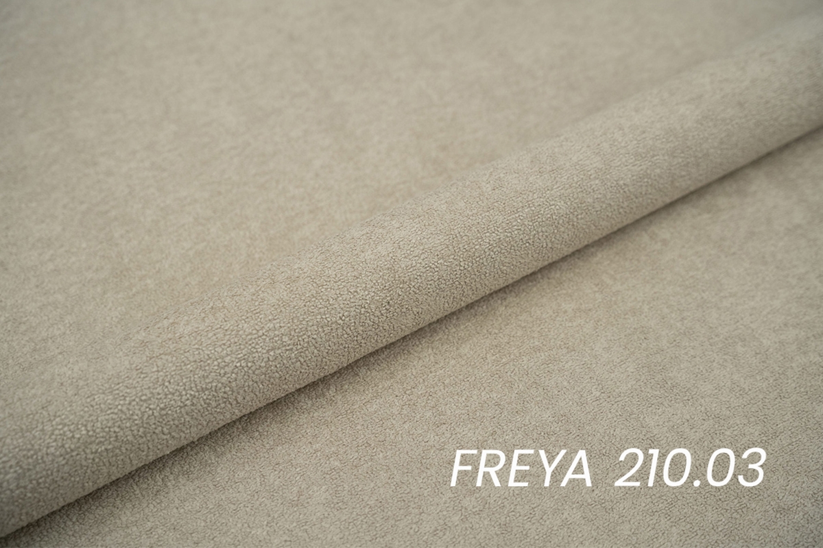 Rozkládací pohovka Dinel - béžová pletenina Freya 210.03 Pohovka rozkládací Dinel - béžová Pletenina Freya 210.03 - Konec série