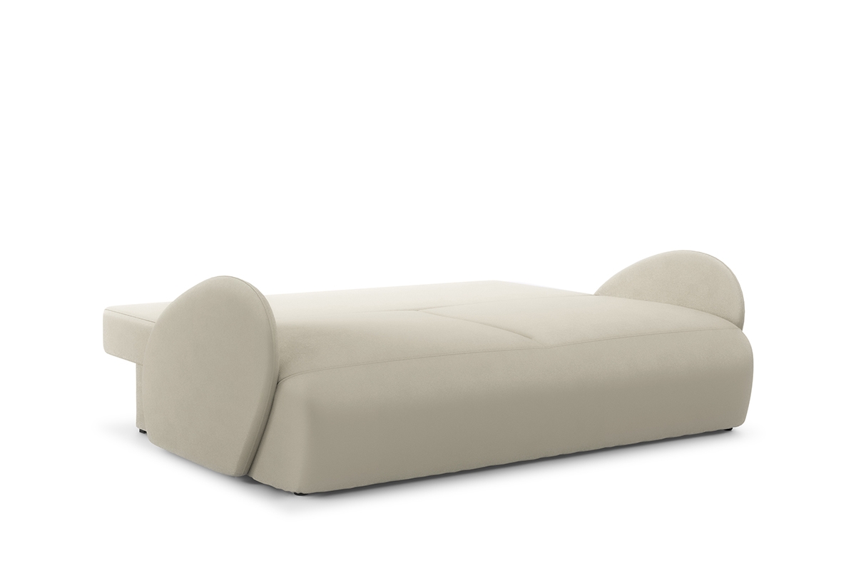 Rozkládací pohovka Dinel - Vogue 1 Cream Pohovka rozkládací Dinel - Krémový samet Vogue 1 Cream - Konec série