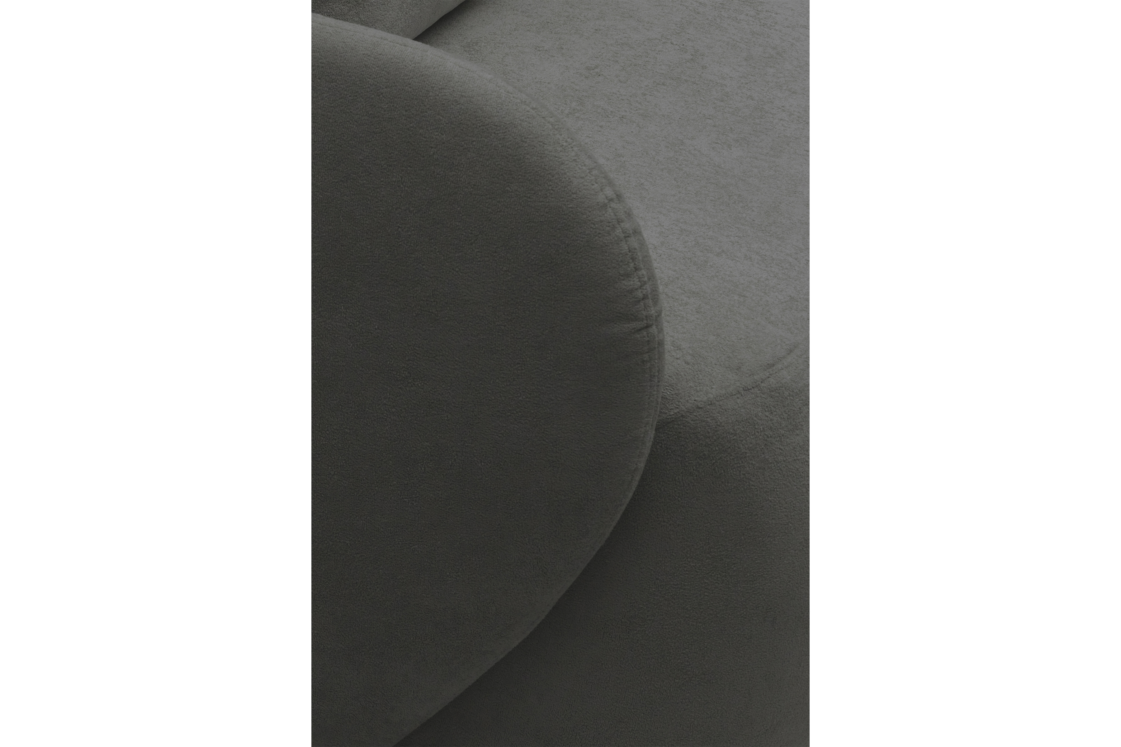 Rozkladacia pohovka Dinel - sivá pletenina Freya 210.22 Pohovka s funkciou spánku Dinel - šedá dzianina Freya 210.22