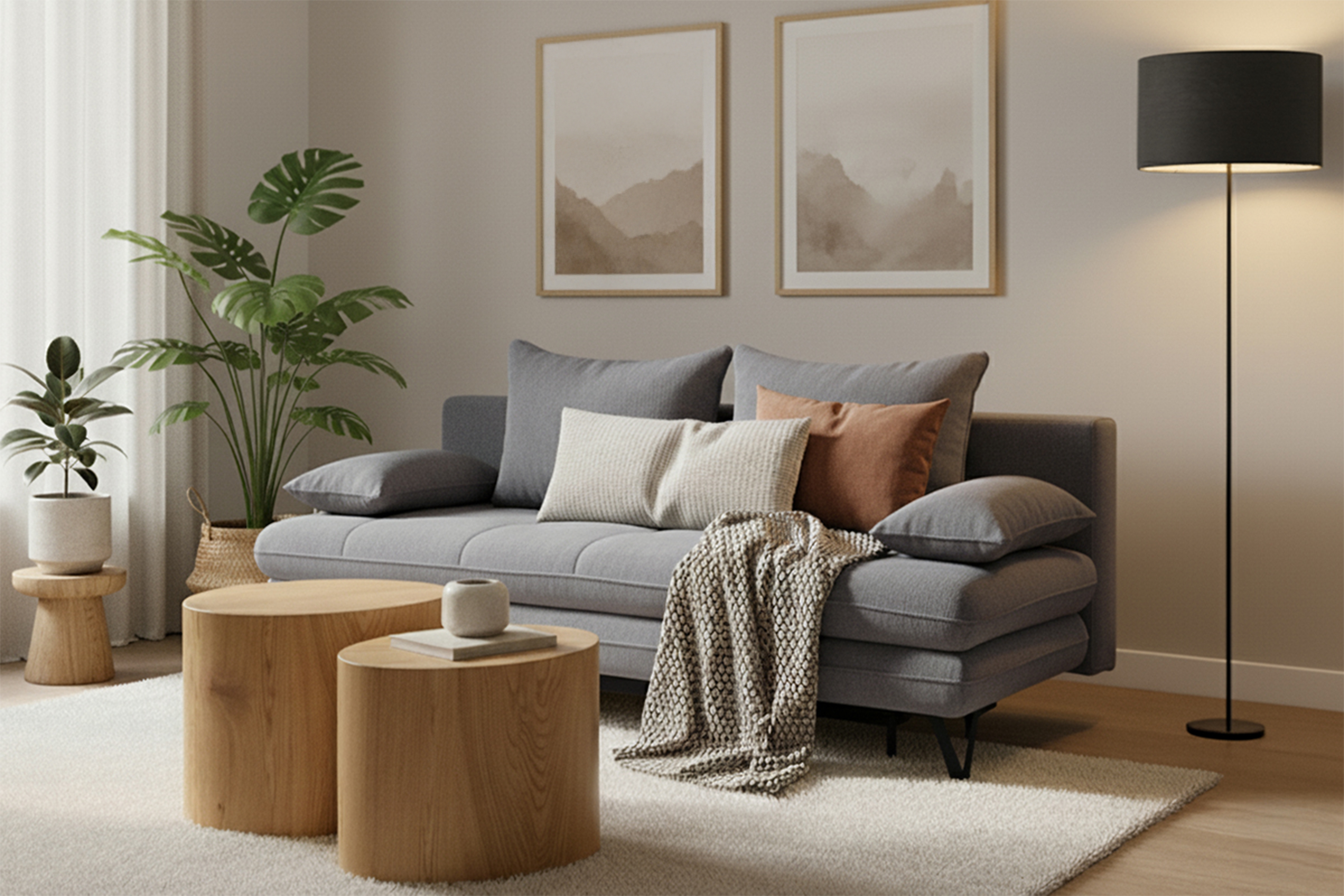 Rozkládací pohovka s úložným prostorem Dori s funkcí spaní - šedá tkanina Aragon 90 Pohovka rozkládací Dori rozkladana s úložným prostorem- šedá plecionka Aragon 90