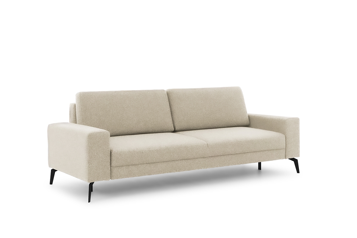 Pohovka Elentio s funkciou spánku - béžová látka Magni 206-02 Pohovka s funkciou spania Elentio - Béžová plecionka Magni 206-02