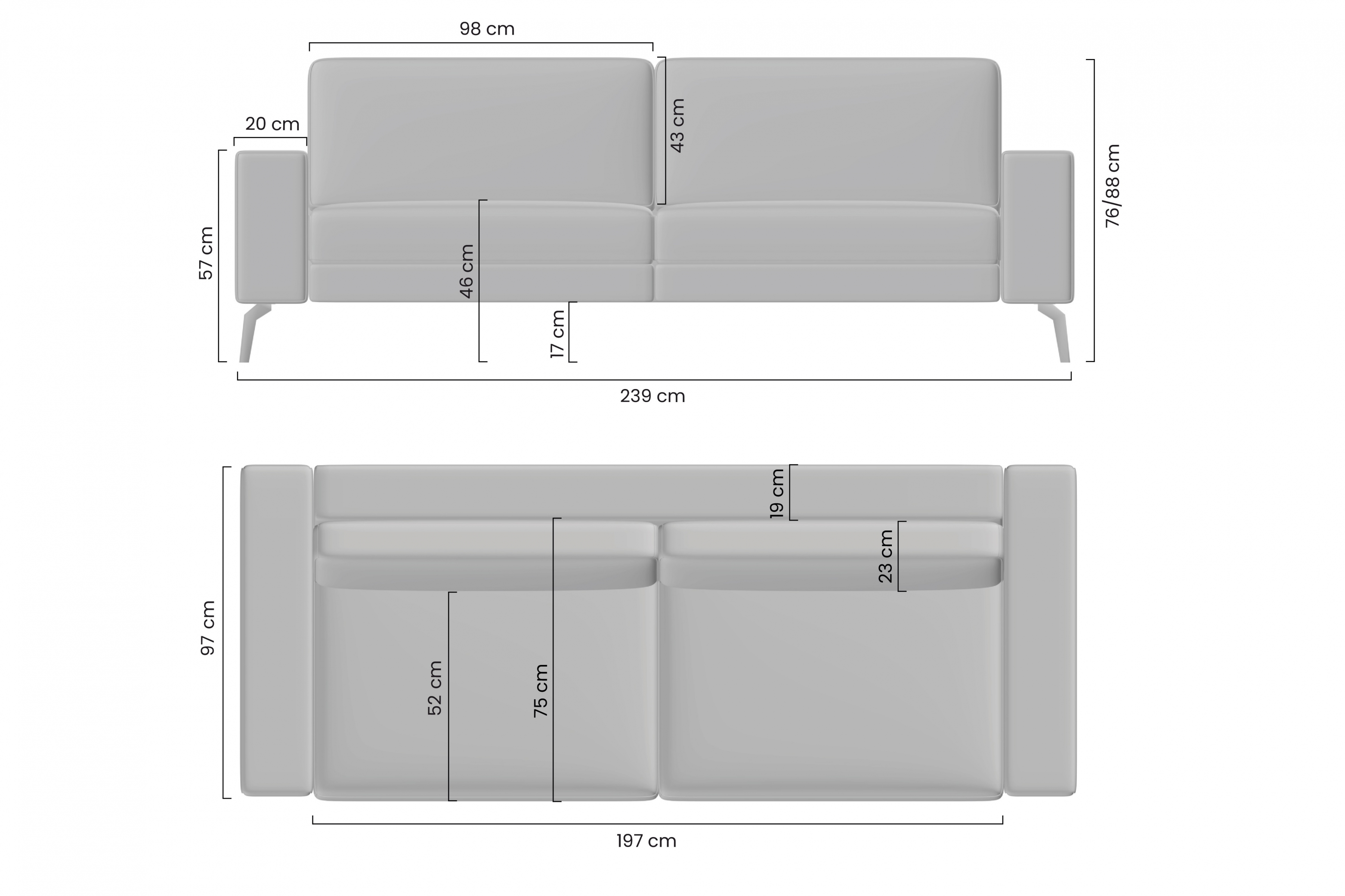 Rozkladacia pohovka Elentio Pohovka elentio