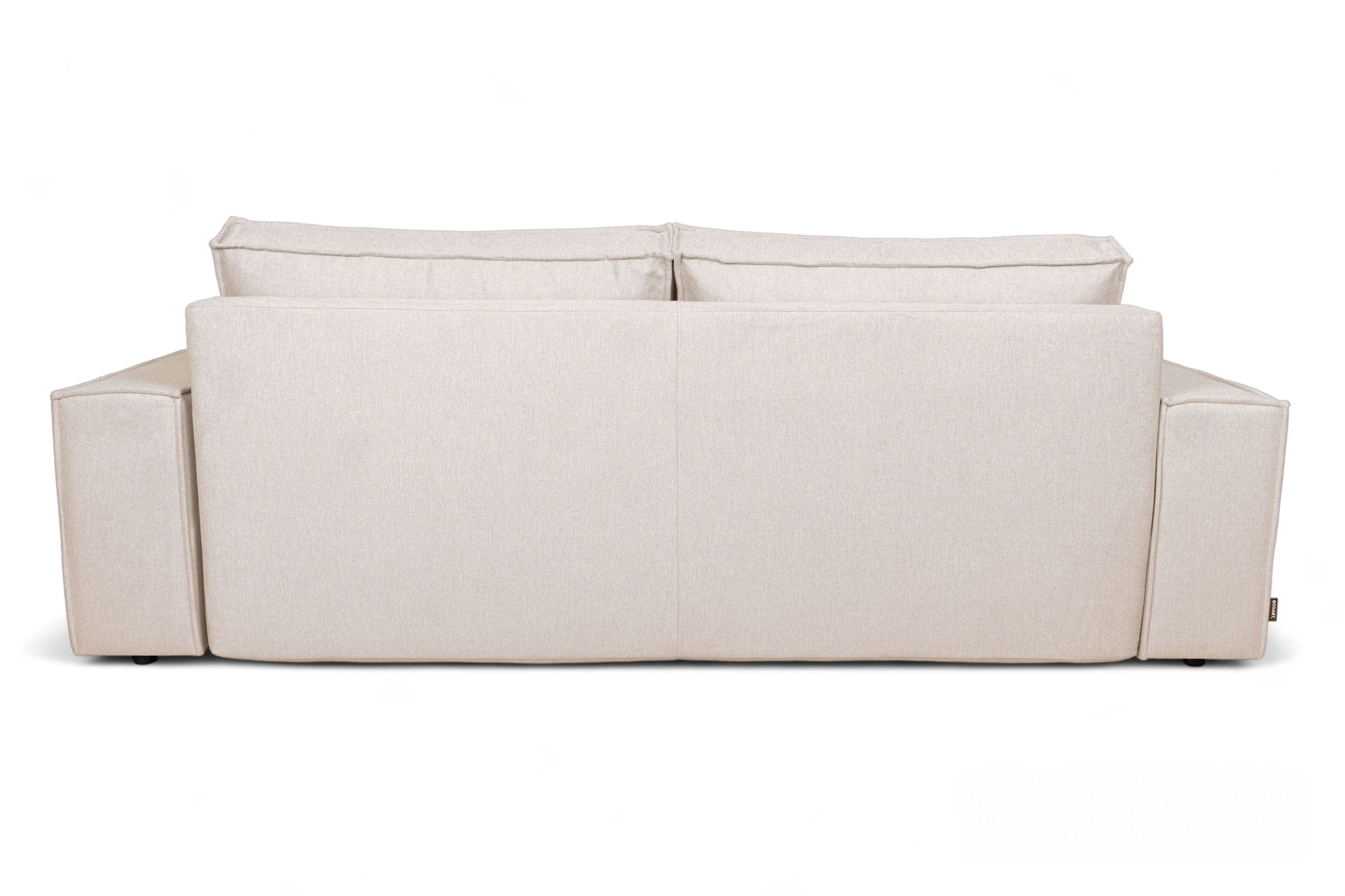 Rozkladacia pohovka Flabio - béžová pletenina Loft 01 Pohovka s funkciou spania Flabio - Béžová plecionka Loft 01