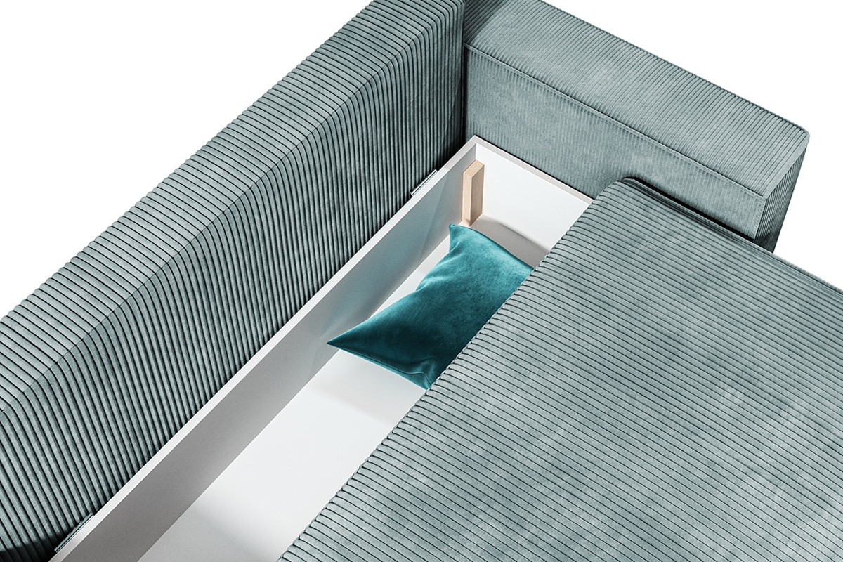 Rozkládací pohovka Flabio Gauč s úložným prostorem na posciel 