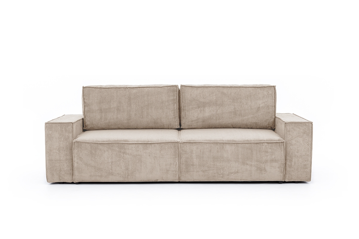 Rozkládací pohovka Flabio Béžová Pohovka w paski 