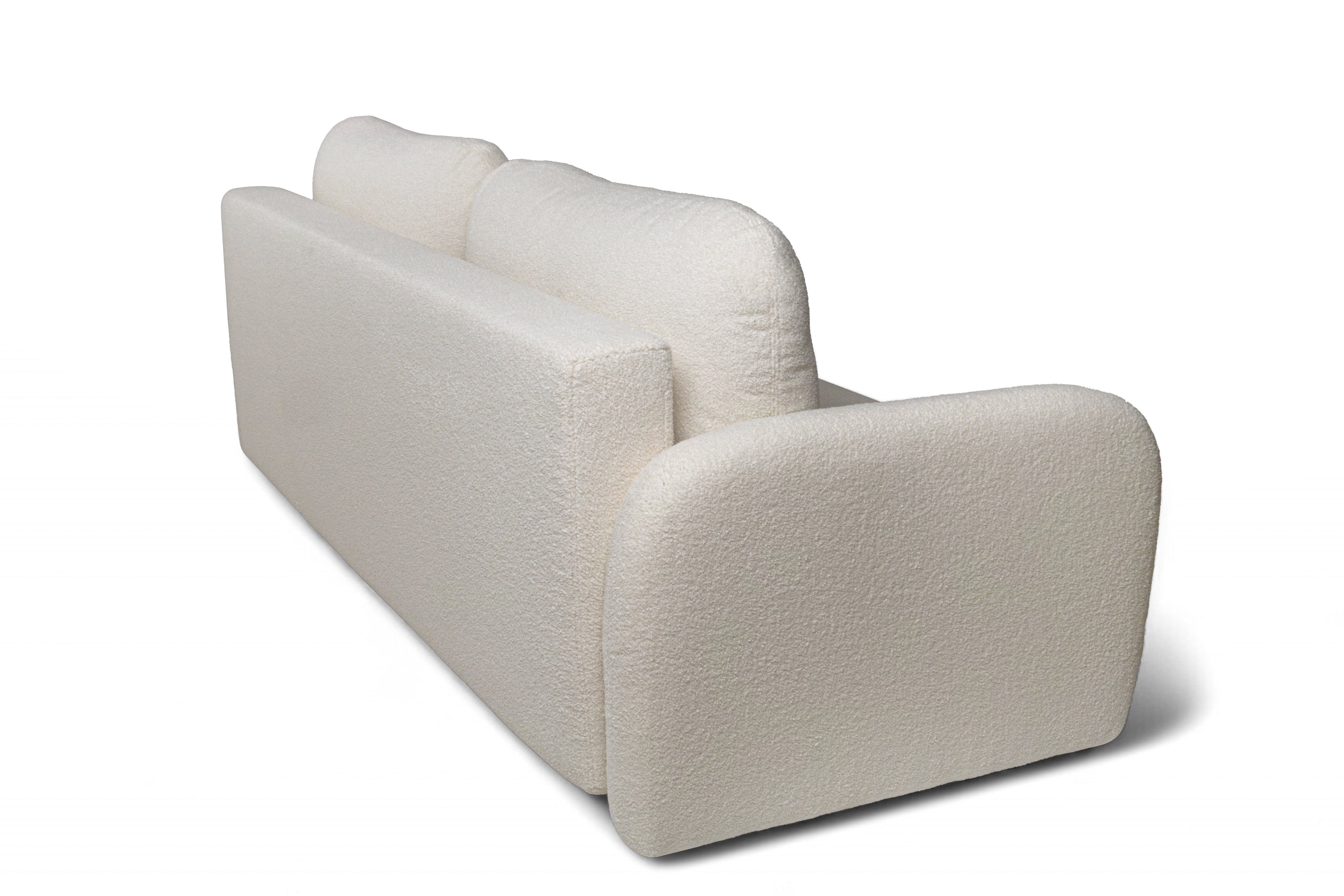 Pohovka s funkciou spania Limpik - béžová tkanina boucle Lambi 8 Pohovka s funkciou spania Limpik - Béžová / boucle / Lambi 8