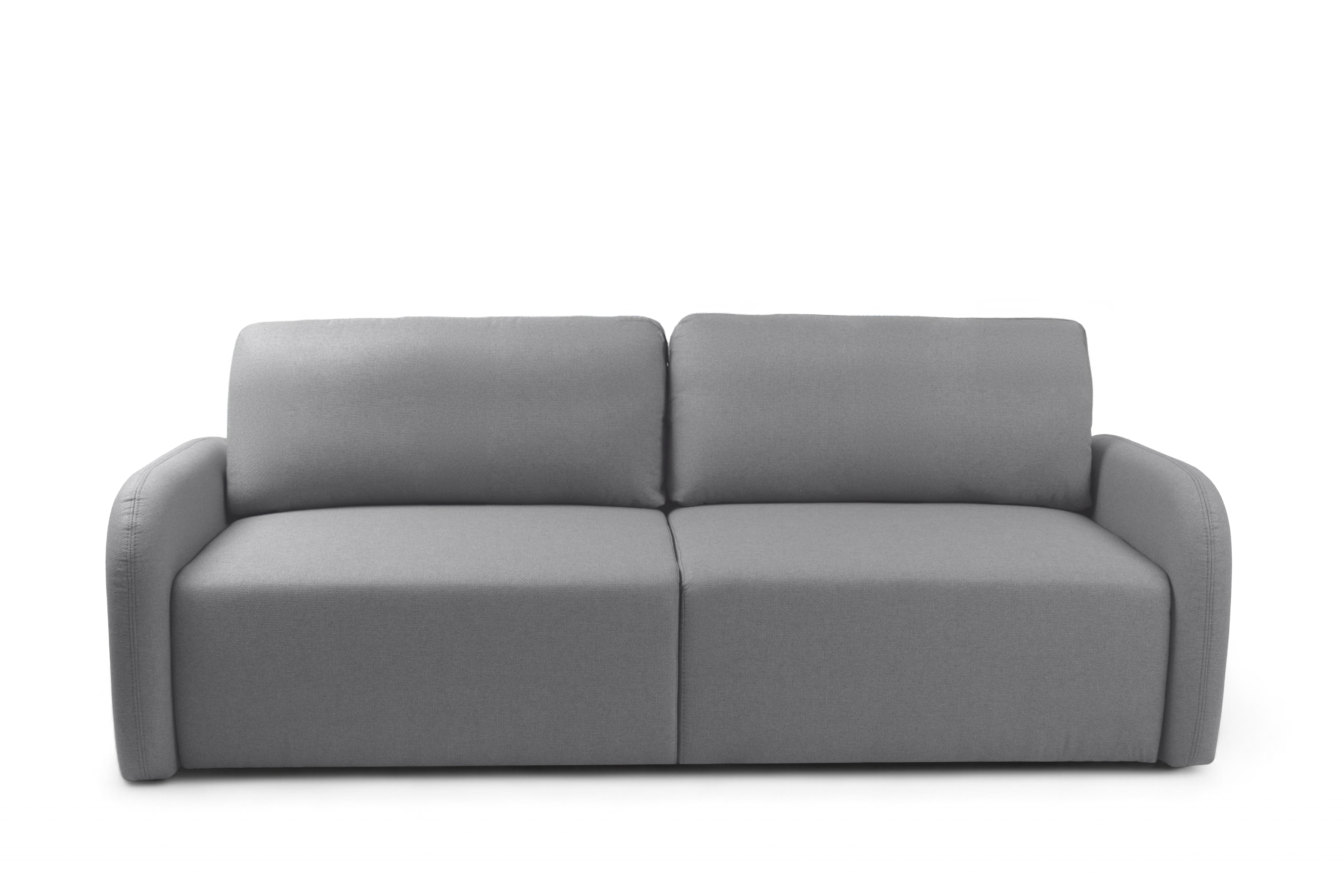 Rozkládací pohovka Limpik - šedá pletená látka Barrel 90 Pohovka rozkládací Limpik - šedá plecionka Barrel 90