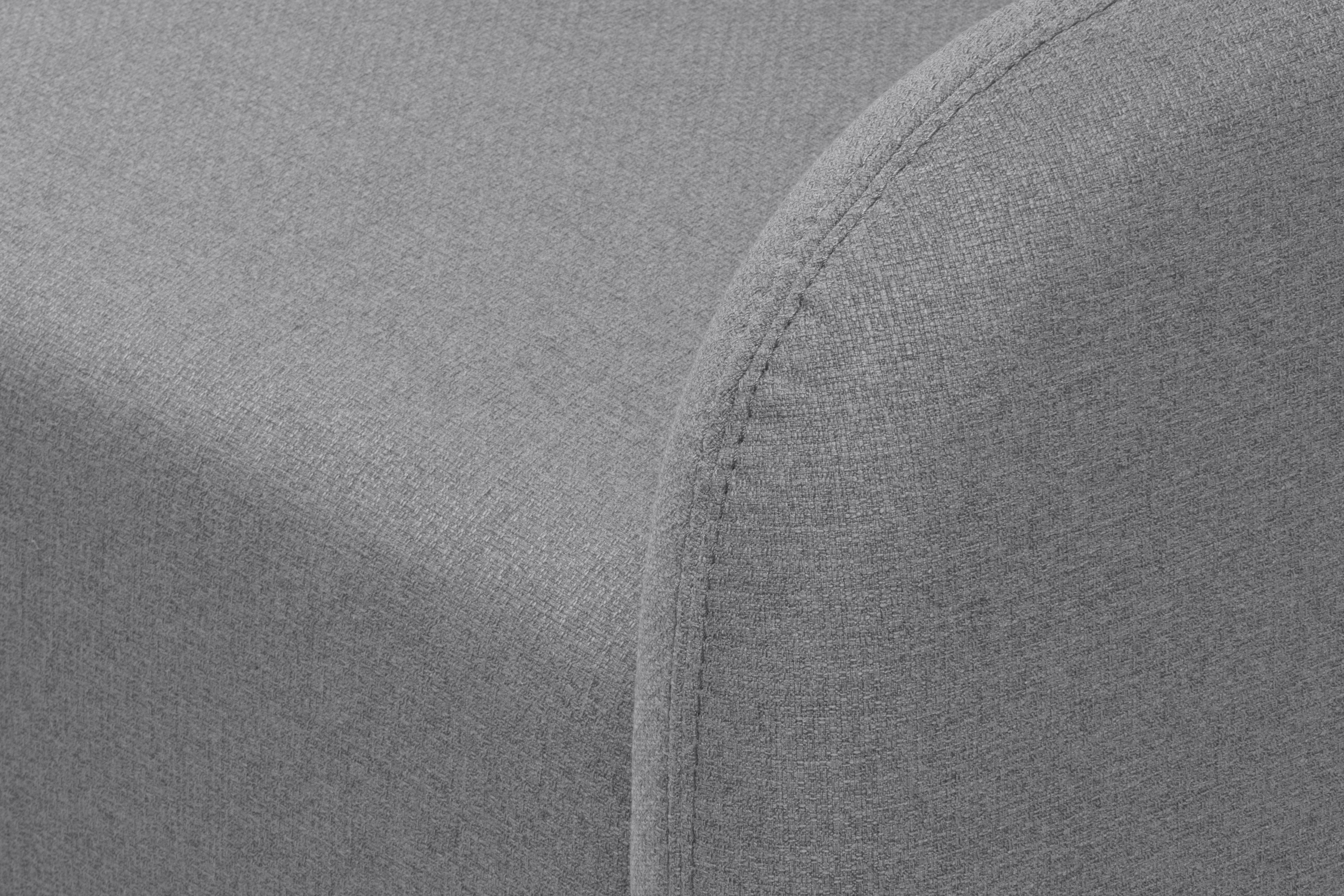 Rozkládací pohovka Limpik - šedá pletená látka Barrel 90 Pohovka rozkládací Limpik - šedá plecionka Barrel 90