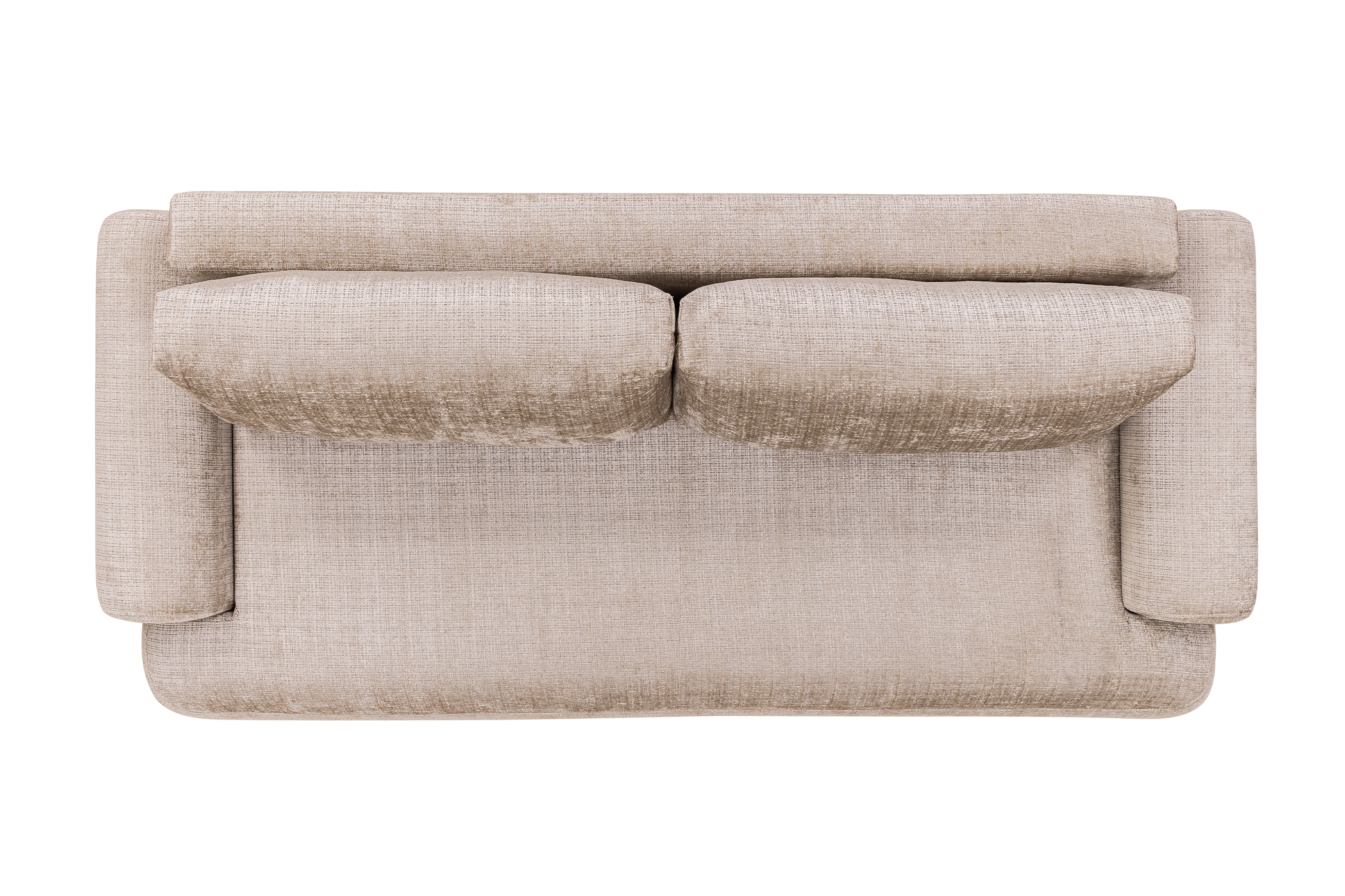 Rozkladacia pohovka Lotulis - béžová žinylka Cremona 14 Pohovka s funkciou spánku Lotulis - béžový šenil Cremona 14