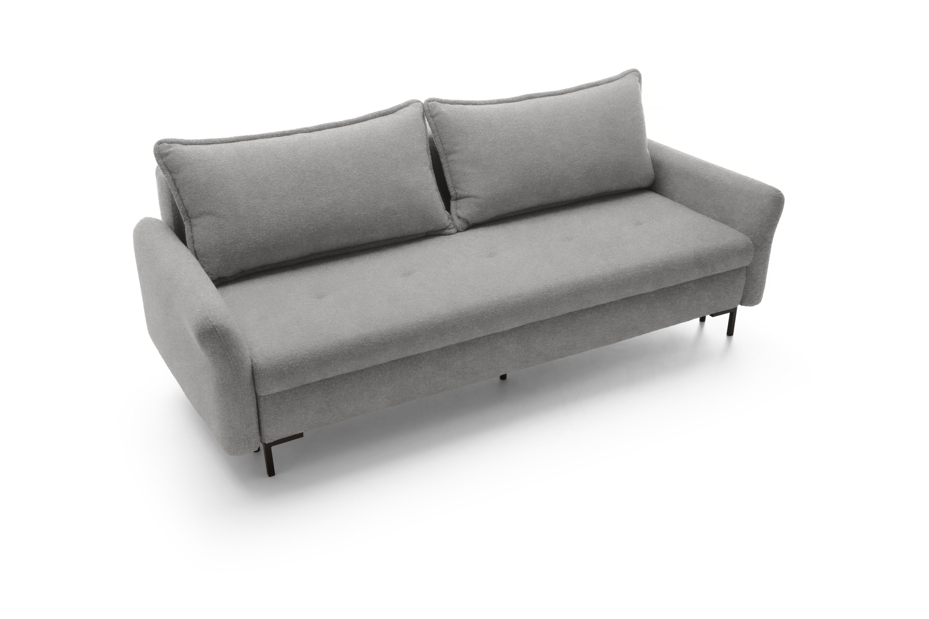 Pohovka s funkciou spania Marco - sivý zamat Portland Ash Pohovka s funkciou spania Marco - šedý / zamat / Portland Ash 