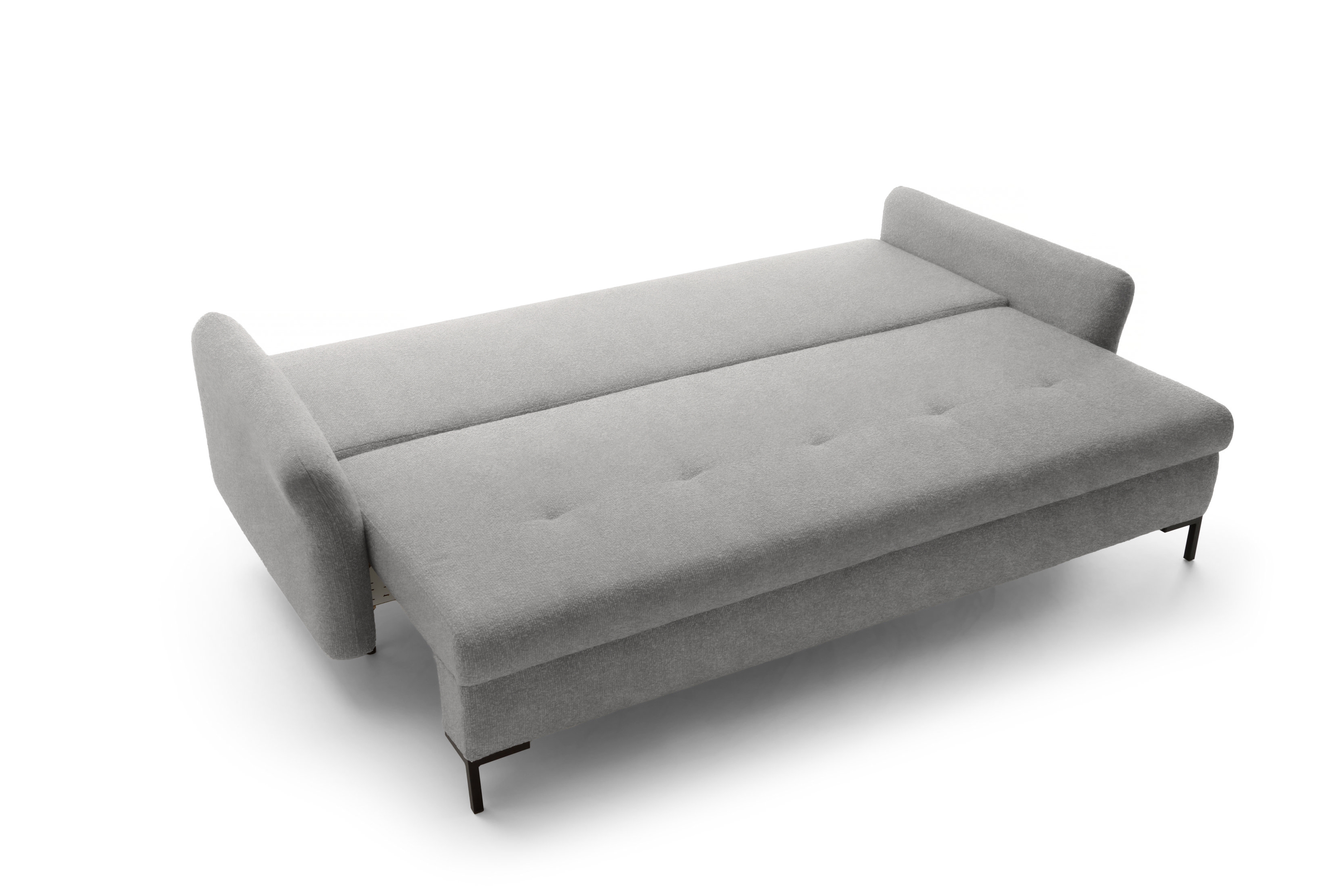 Pohovka s funkciou spania Marco - sivý zamat Portland Ash Pohovka s funkciou spania Marco - šedý / zamat / Portland Ash 