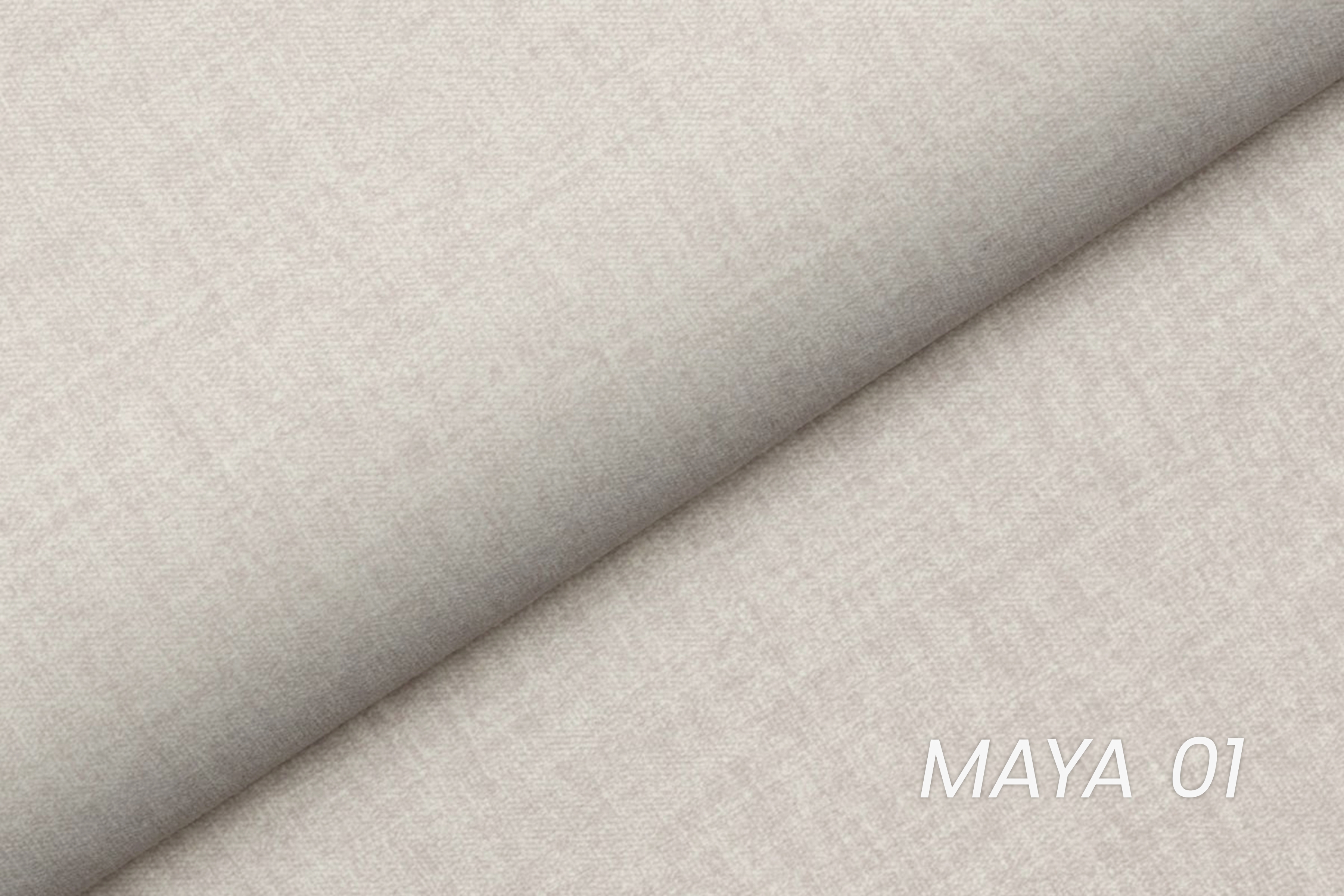 Rozkladacia pohovka Meloria - béžová ľahkočistiaca pletenina Maya 01 Pohovka s funkciou spania Meloria - Béžová látka ľahkočistiaca Maya 01