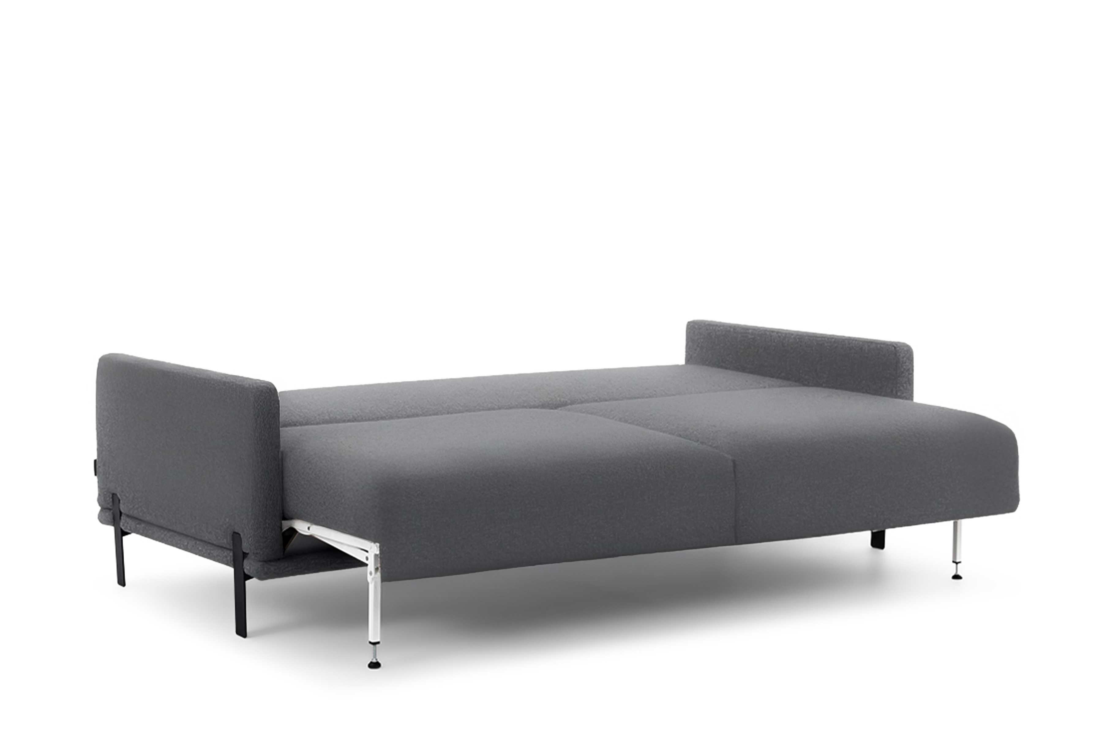 Rozkladacia pohoka Meloria - sivá pletenina Uni 8008 Pohovka s funkciou spánku Meloria - šedá látka Uni 8008