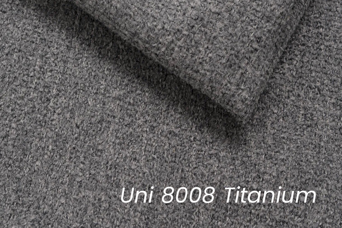 Rozkladacia pohoka Meloria - sivá pletenina Uni 8008 Pohovka s funkciou spania Meloria - šedá látka Uni 8008