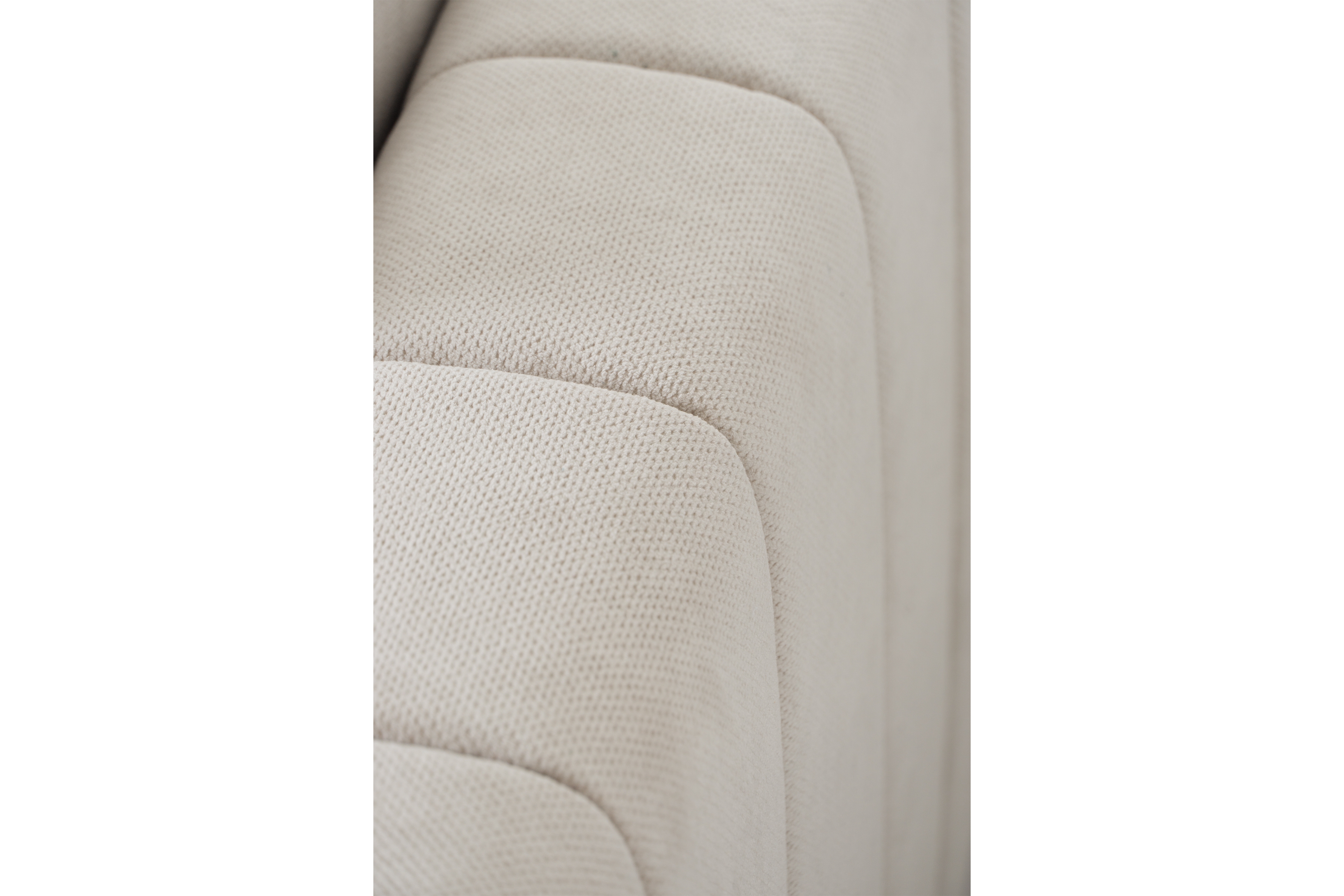 Rozkladacia pohovka s úložným priestorom Neli s funkciou spania - béžový plyš Pretty 03 Pohovka s funkciou spánku Neli rozkladana S vnútorným úložným priestorom- béžový plusz Pretty 03