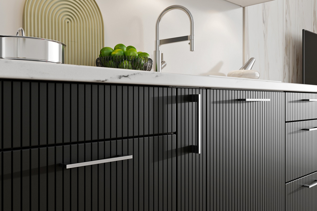 Přední panel do myčky Kate FZ 45 P.O. odkrytý čela do kuchyně Kate 