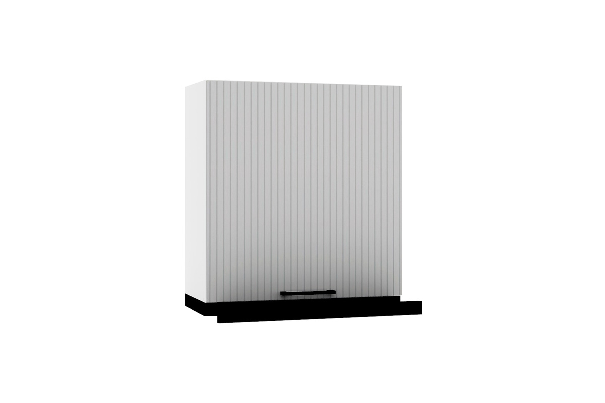 Závěsná skříňka Kate W60/68 SLIM P/L s černou digestoří Skříňka kuchyňská s digestoří