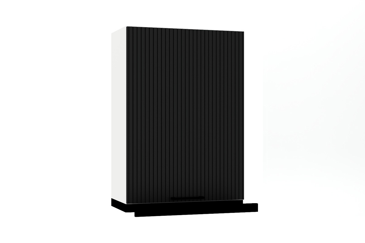 Závěsná skříňka Kate W60/88 SLIM P/L s černou digestoří nábytek por vestavnou digestoří Kate 