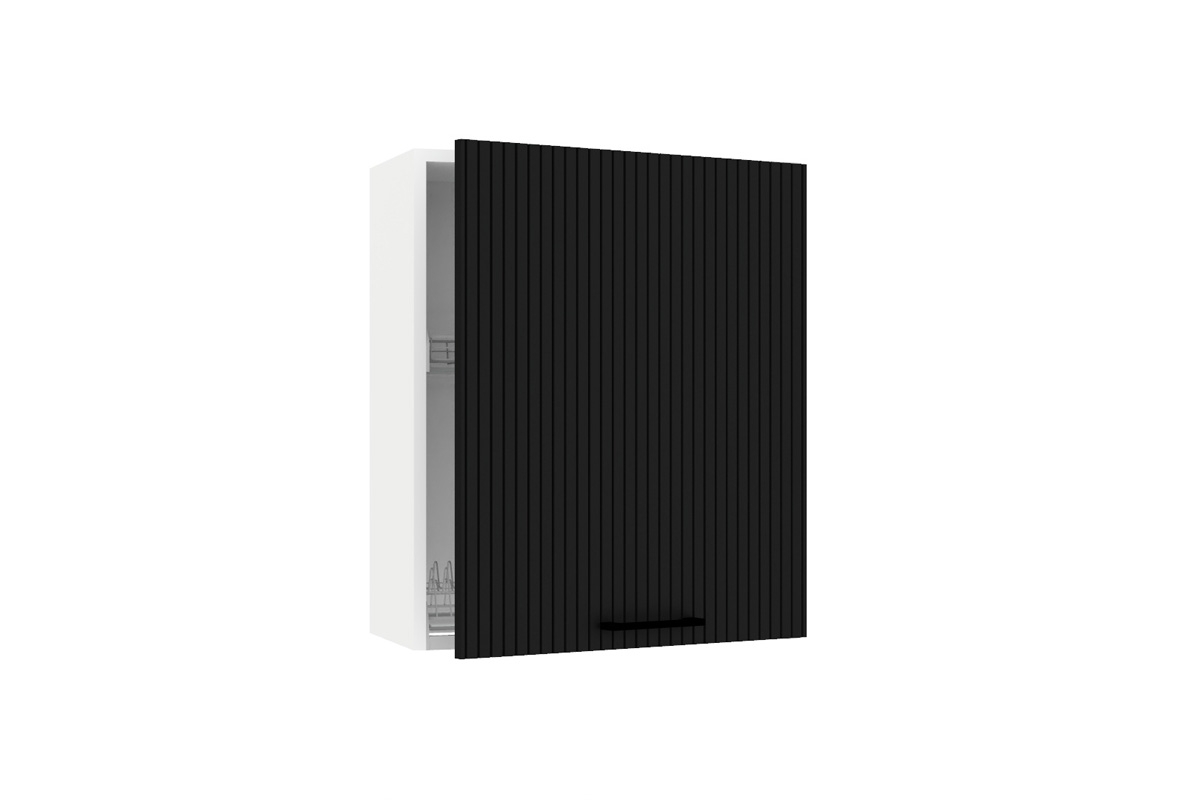 Kate W60 SU ALU P/L - závesná skrinka s odkvapkávačom bryla z suszarka Kate 