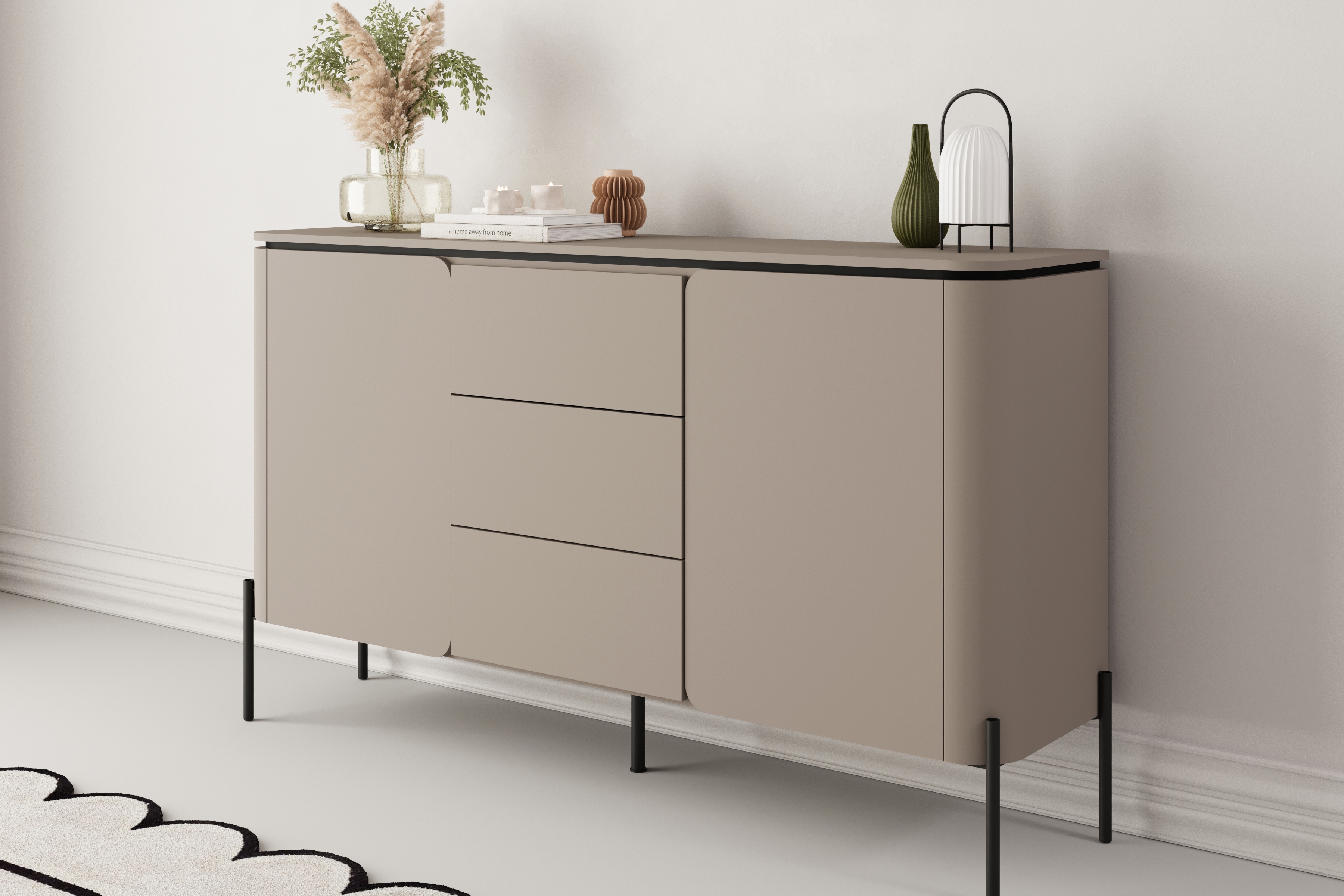 Komoda Bello 163 cm se zásuvkami – congo Komoda Bello 163 cm se zásuvkami - congo 