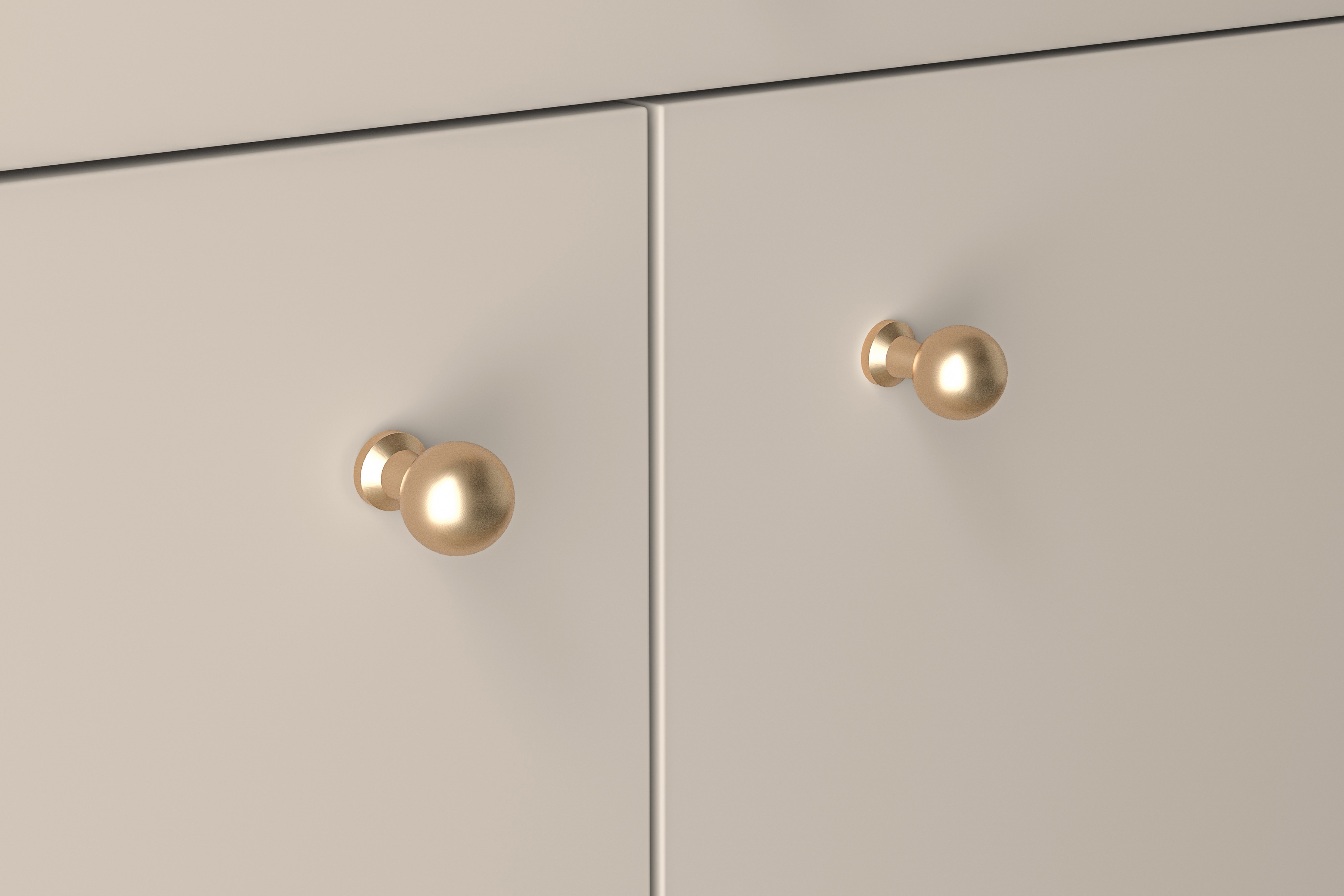 Komoda Jamuzi 68 cm - kašmír Komoda do předsíně z szuflada Jamuzi 14 - 68 cm - kašmír