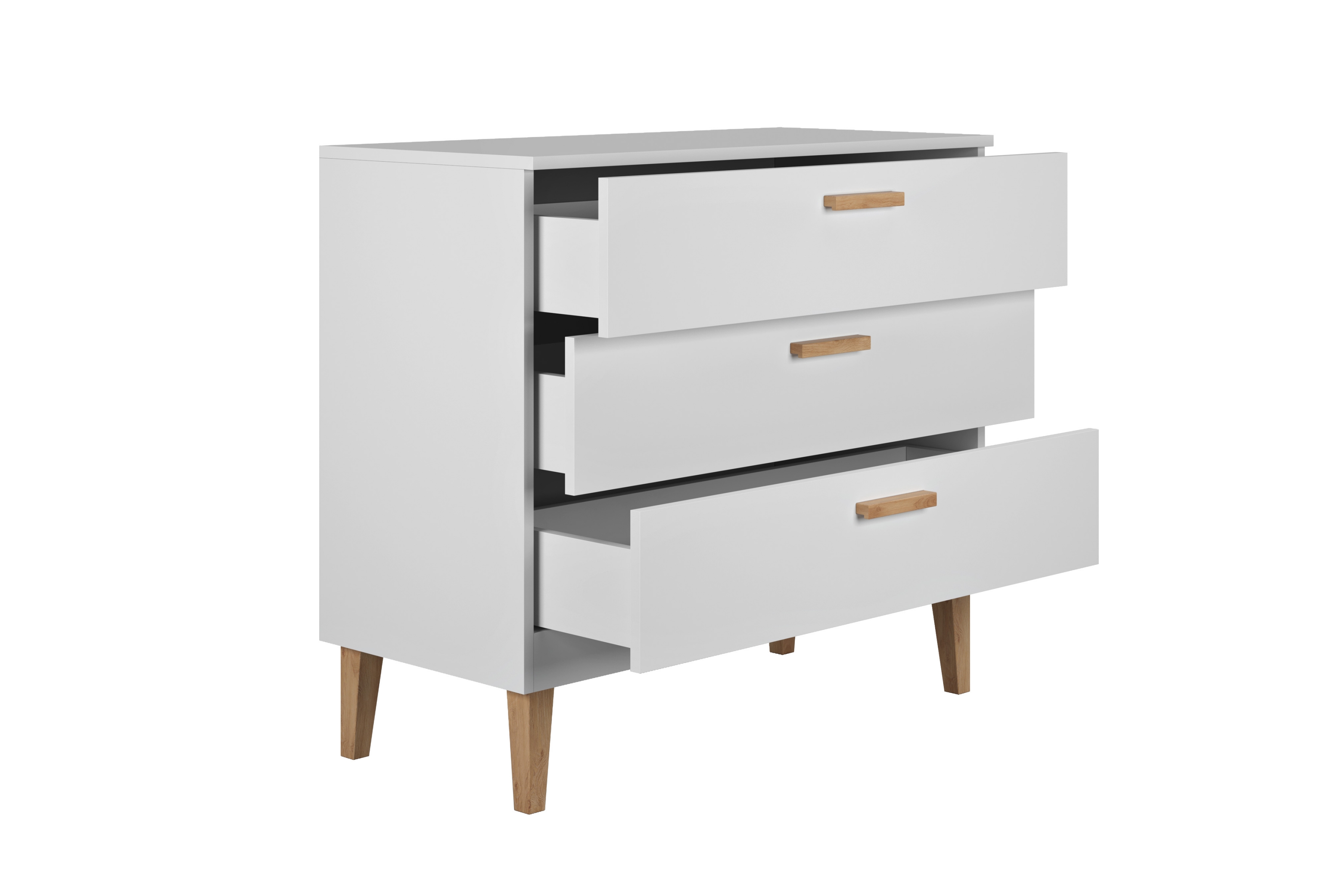 Dětská komoda Balio 100 cm - bílá Komoda dziecieca Balio 100 cm - bílá