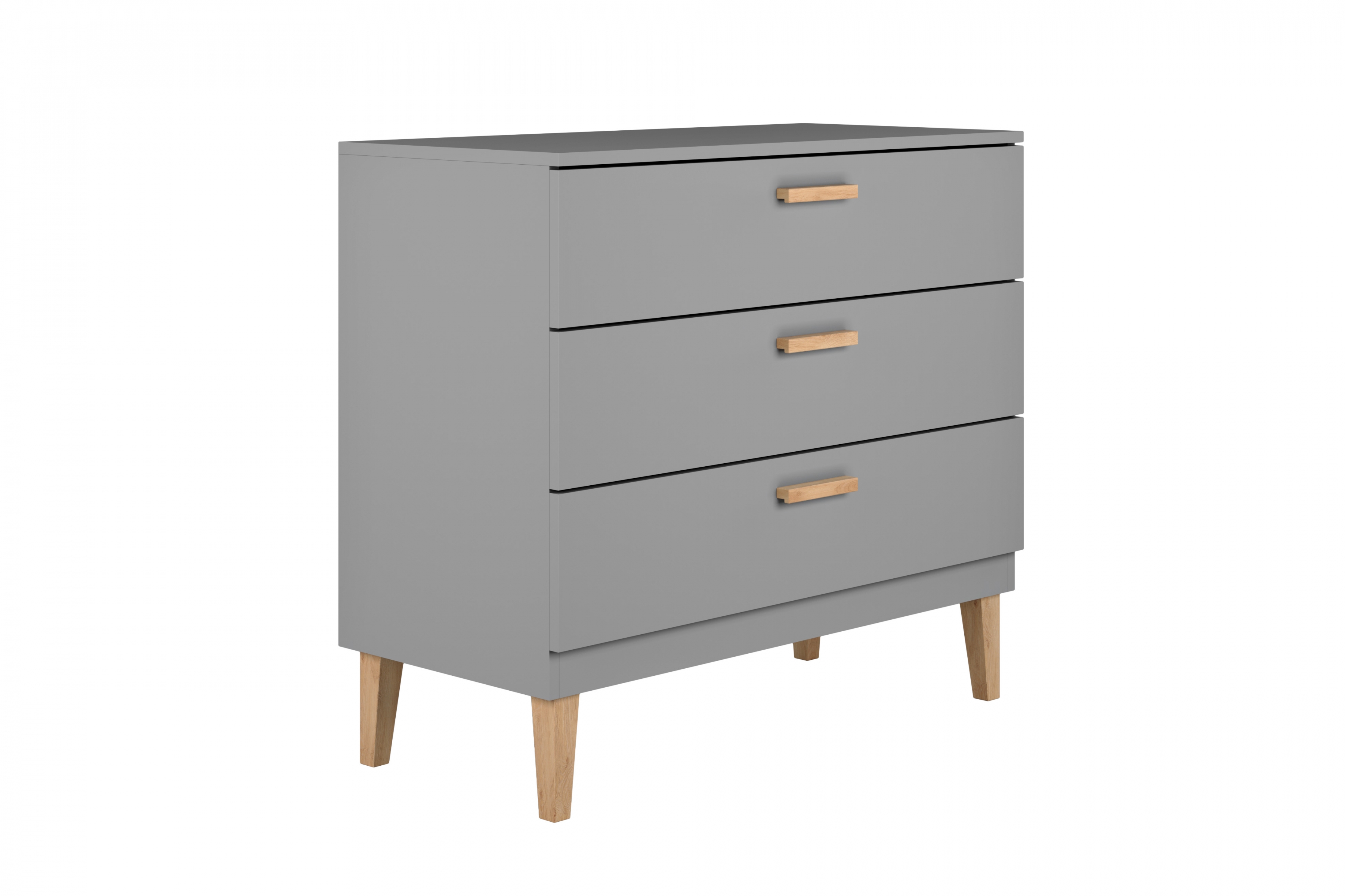 Dětská komoda Balio 100 cm - šedá Komoda dziecieca Balio 100 cm - šedá