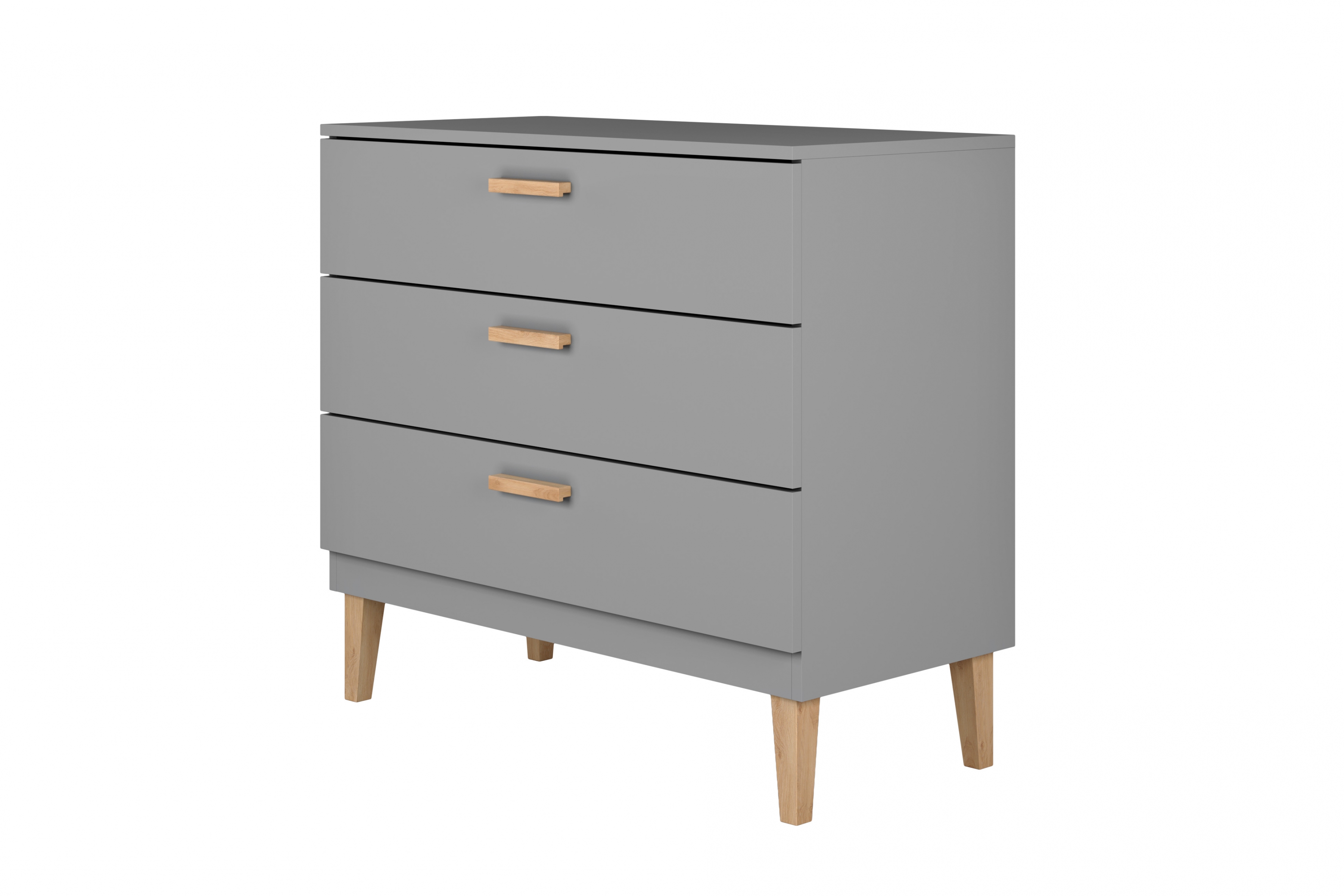 Dětská komoda Balio 100 cm - šedá Komoda dziecieca Balio 100 cm - šedá