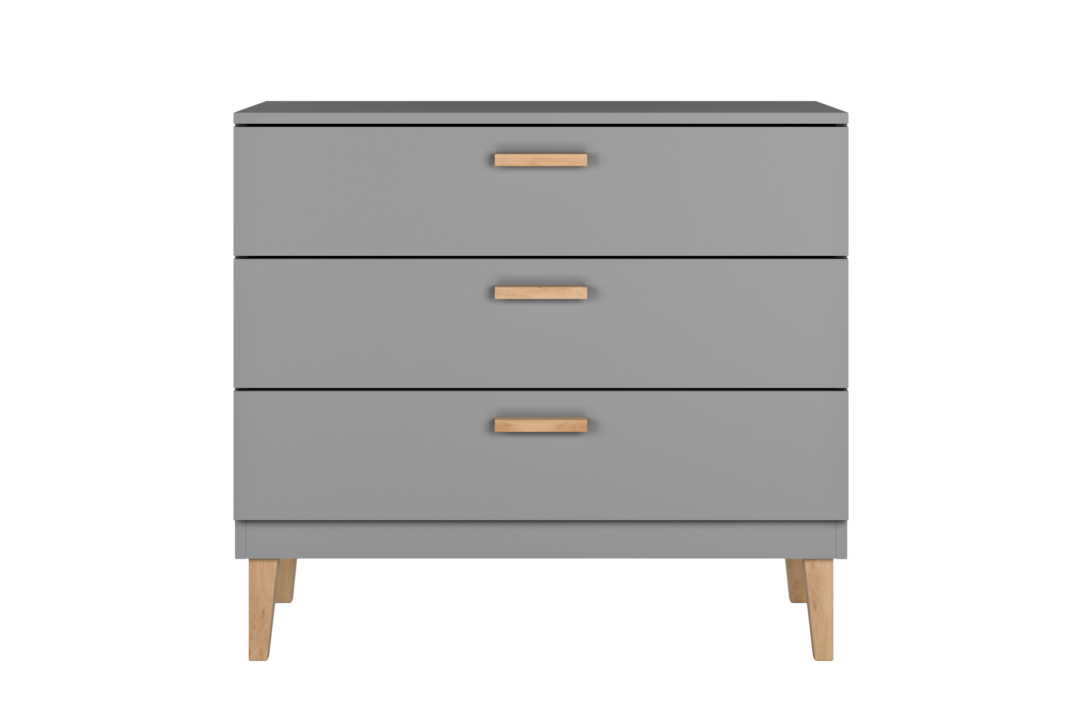 Dětská komoda Balio 100 cm - šedá Komoda dziecieca Balio 100 cm - šedá