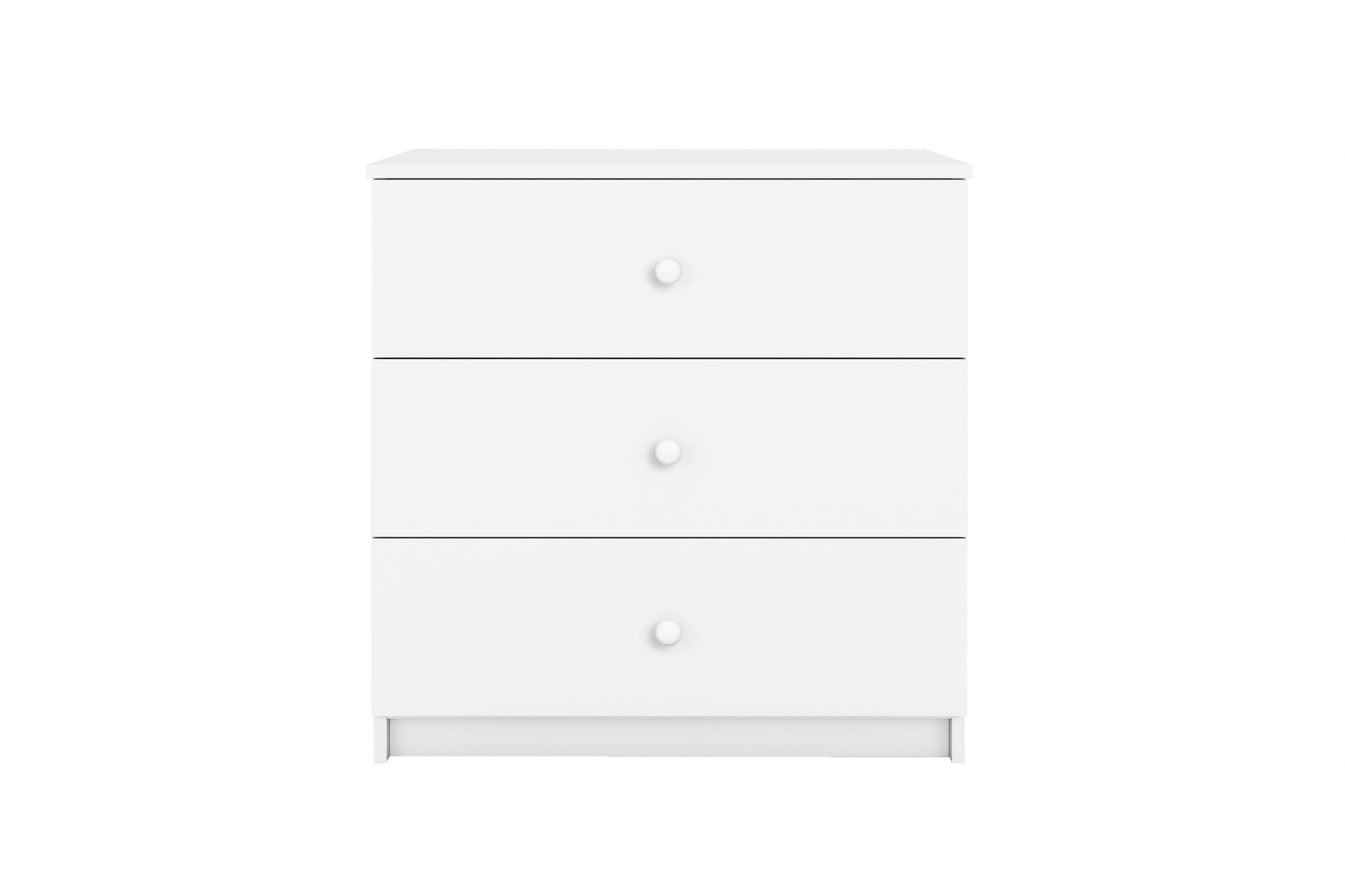 Detská komoda Bonzo 80 cm so zásuvkami - biela Komoda dziecieca Bonzo 80 cm - Biely