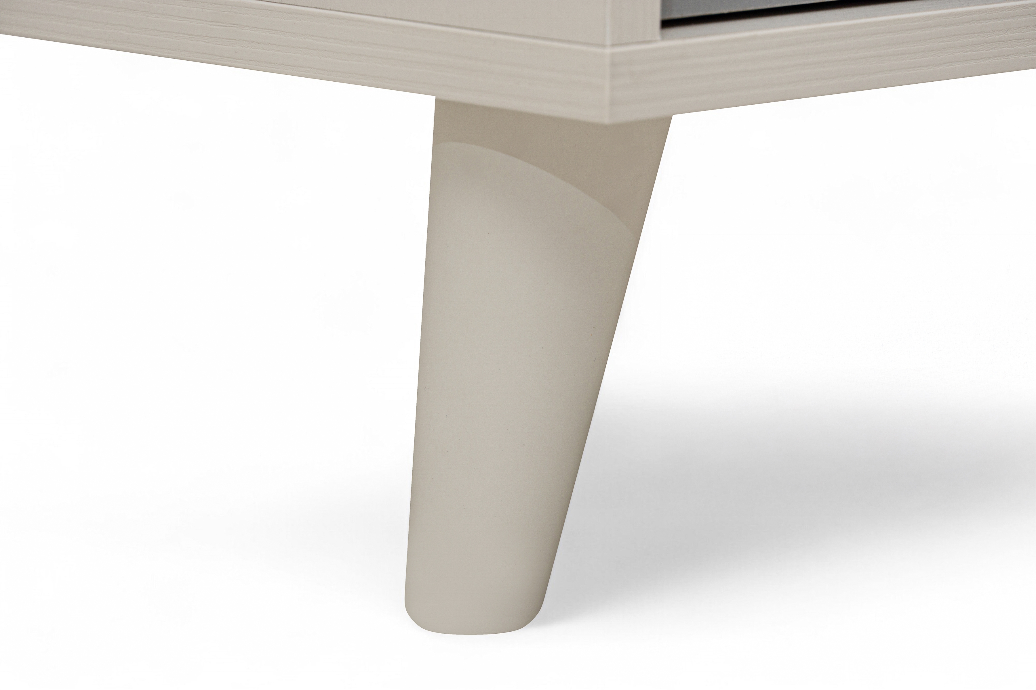 Dětská zásuvková komoda Marla 90 cm - pouštní písek / šedá pallad Komoda dziecieca Marla 90 cm se zásuvkami - piasek pustyni / šedá pallad