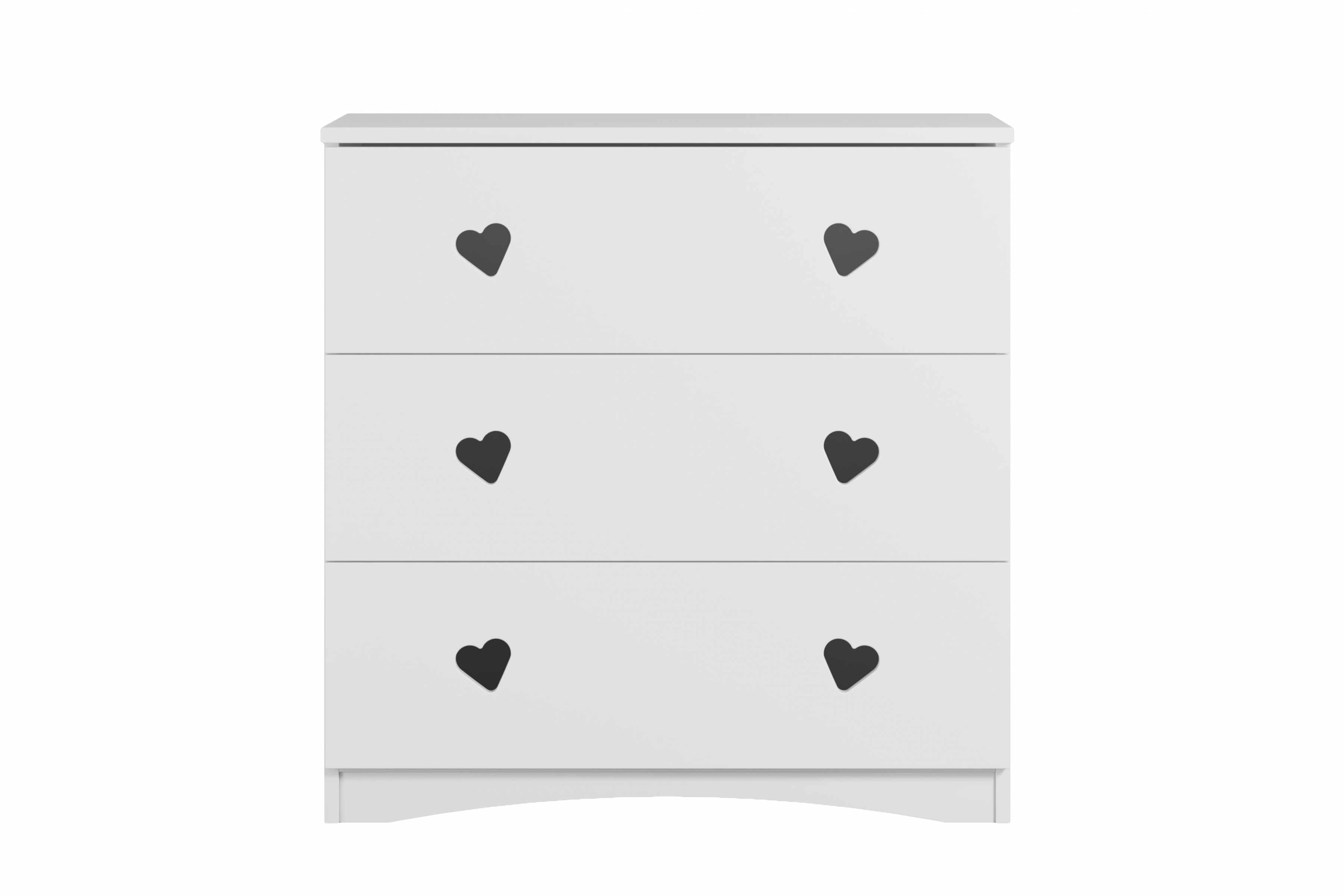 Dětská komoda Pateri 80 cm - bílá Komoda dziecieca Pateri 80 cm - bílá