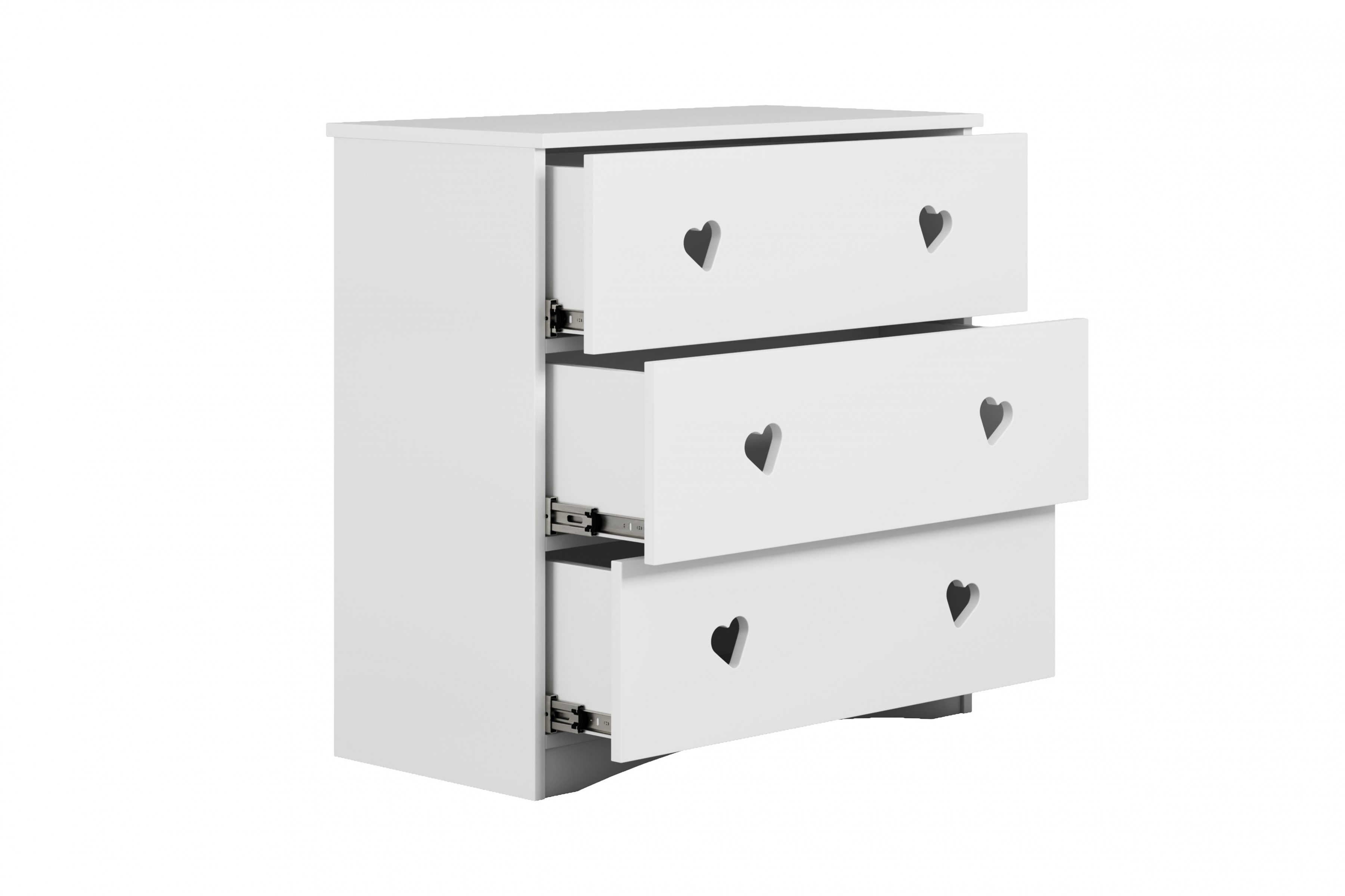 Dětská komoda Pateri 80 cm - bílá Komoda dziecieca Pateri 80 cm - bílá